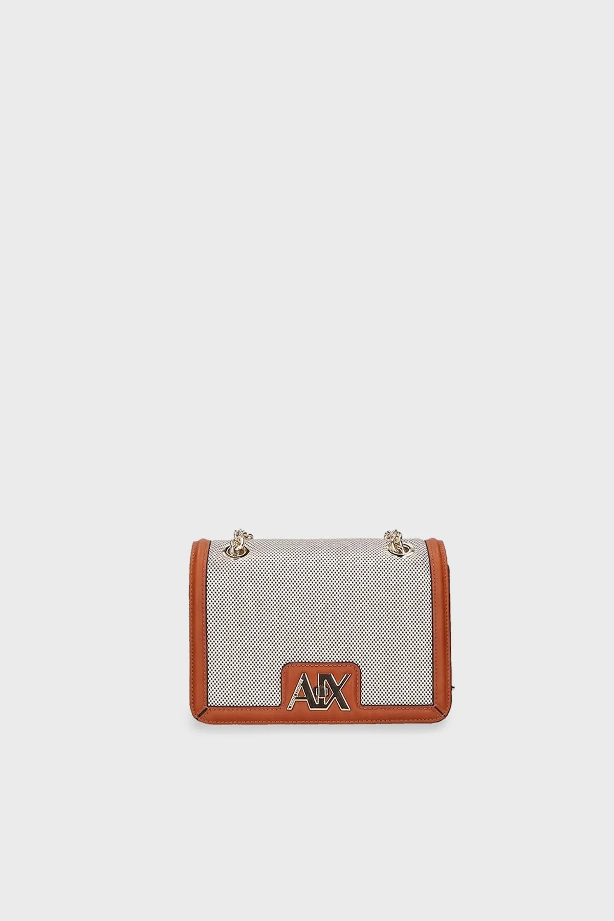 Armani Exchange Logolu Zincir Askılı Bayan Çanta 942986 4R745 17453 BEJ - 1