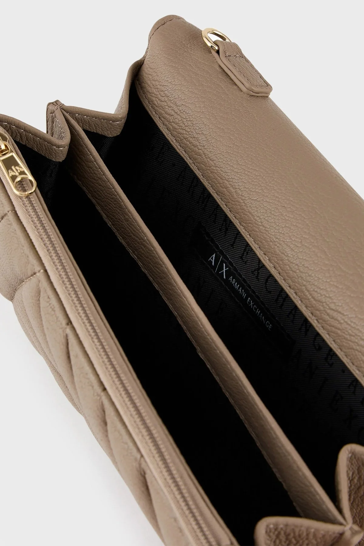 Armani Exchange Logolu Zincir Askılı Bayan Çanta 948481 2F745 09752 SİYAH - 4