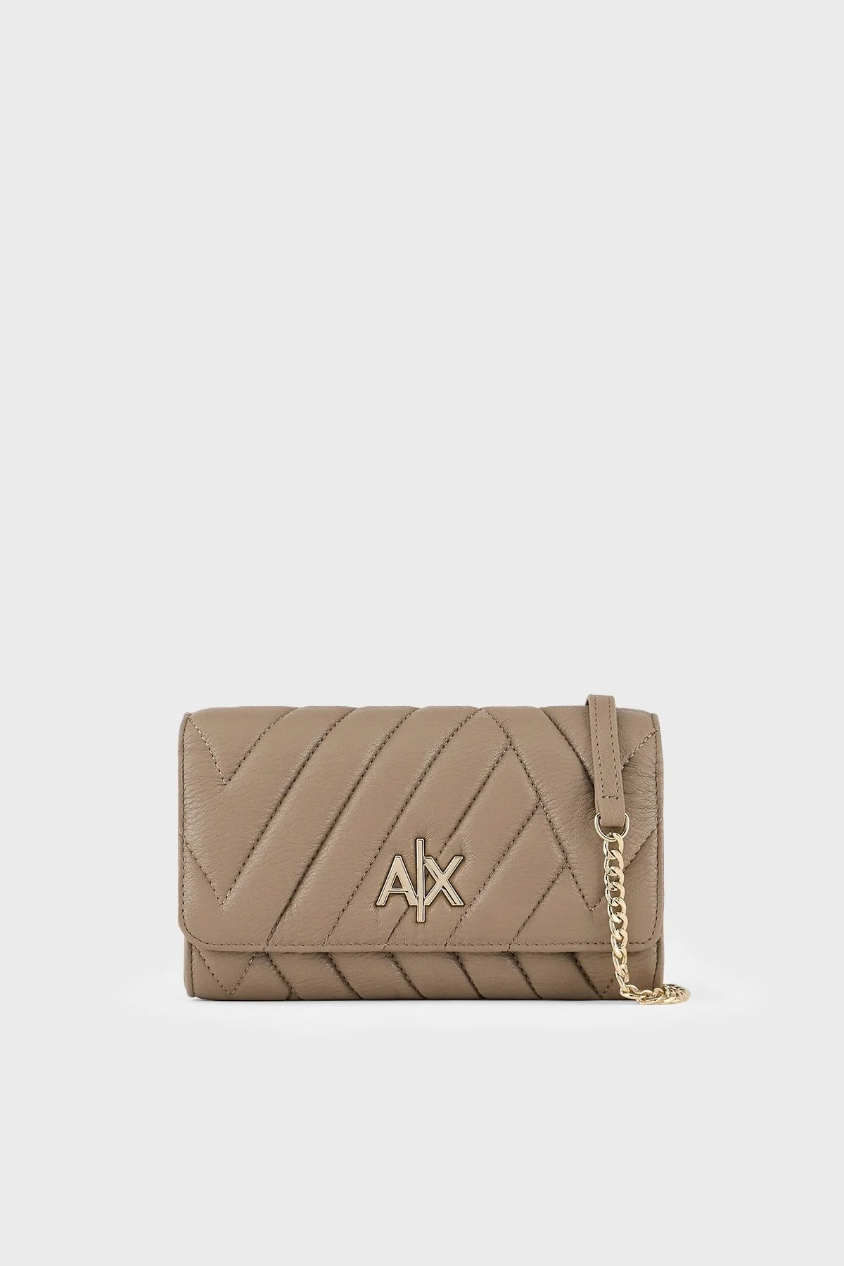 Armani Exchange Logolu Zincir Askılı Bayan Çanta 948481 2F745 09752 VİZON - 1