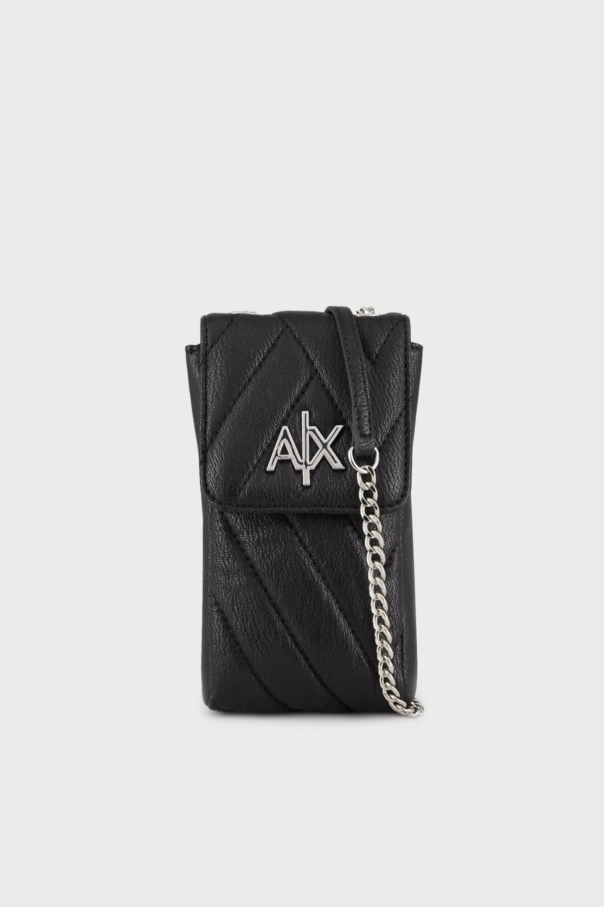 Armani Exchange Logolu Zincir Askılı Telefon sı Bayan Çanta 948546 2F745 00020 SİYAH - 1