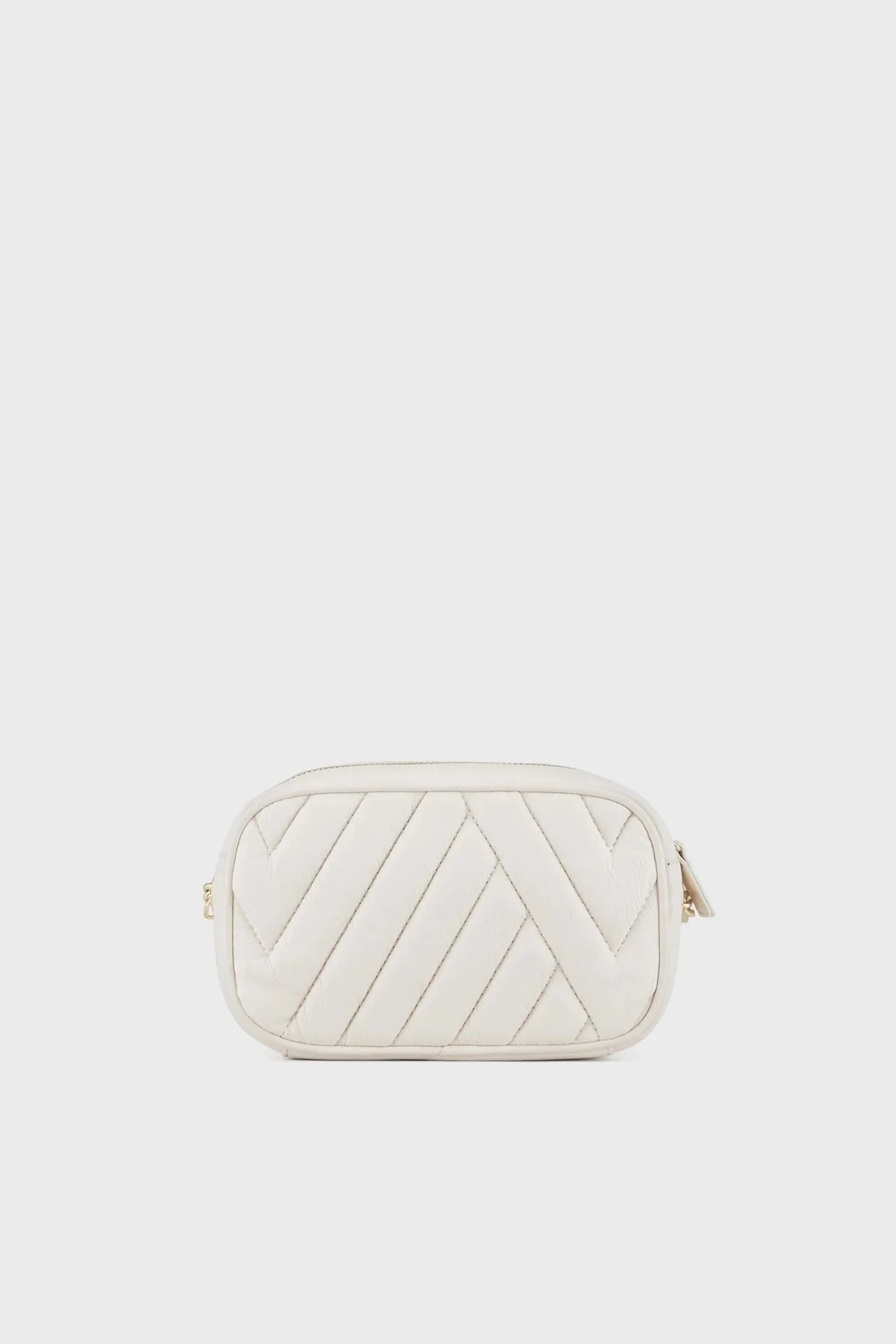 Armani Exchange Logolu Zincir Askılı Kapitone Bayan Çanta 942855 2F745 09511 EKRU - 3