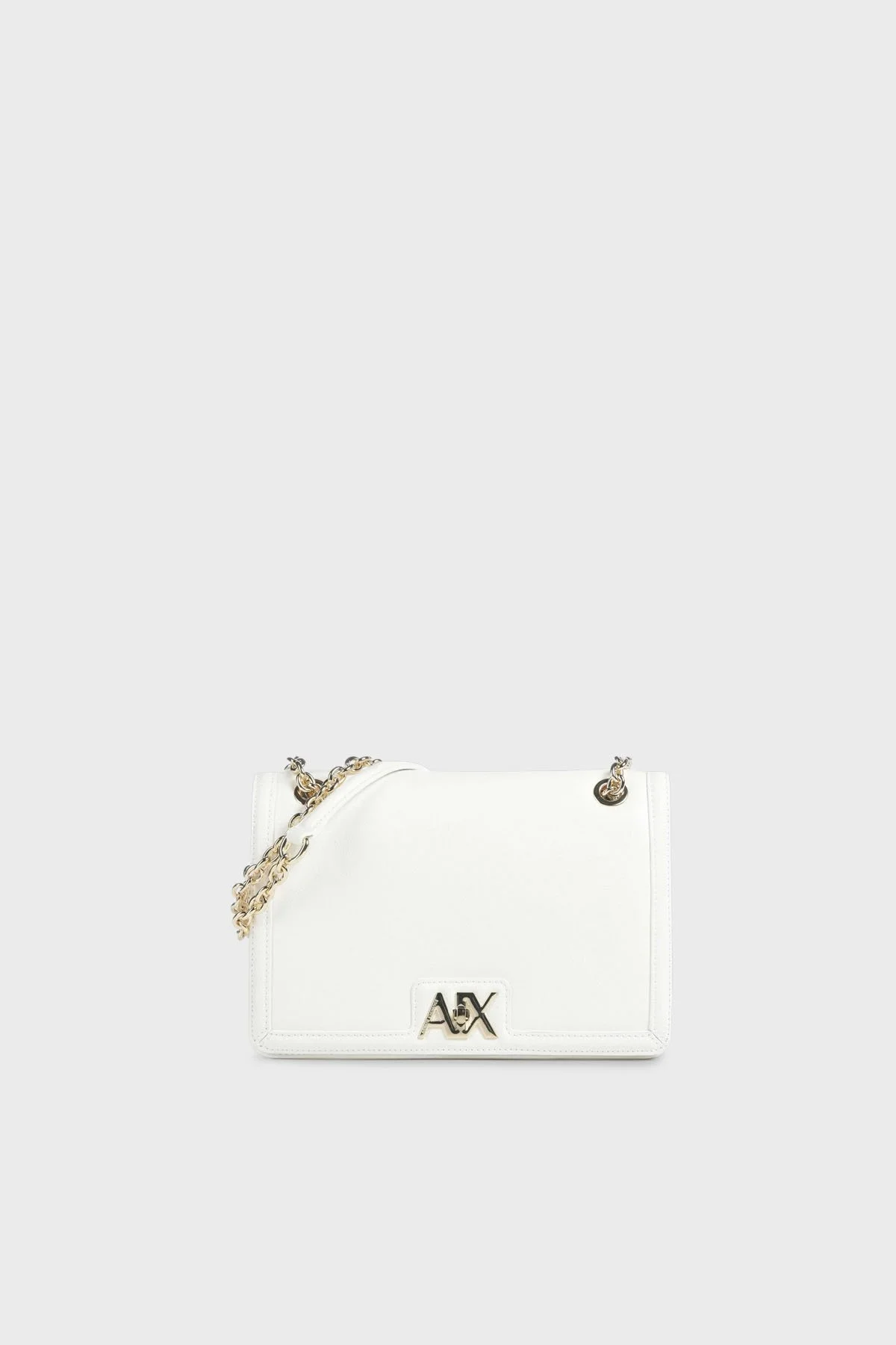 Armani Exchange Logolu Zincirli Ayarlanabilir Omuz Askılı Bayan Çanta 942833 4R731 14212 BEYAZ - 1