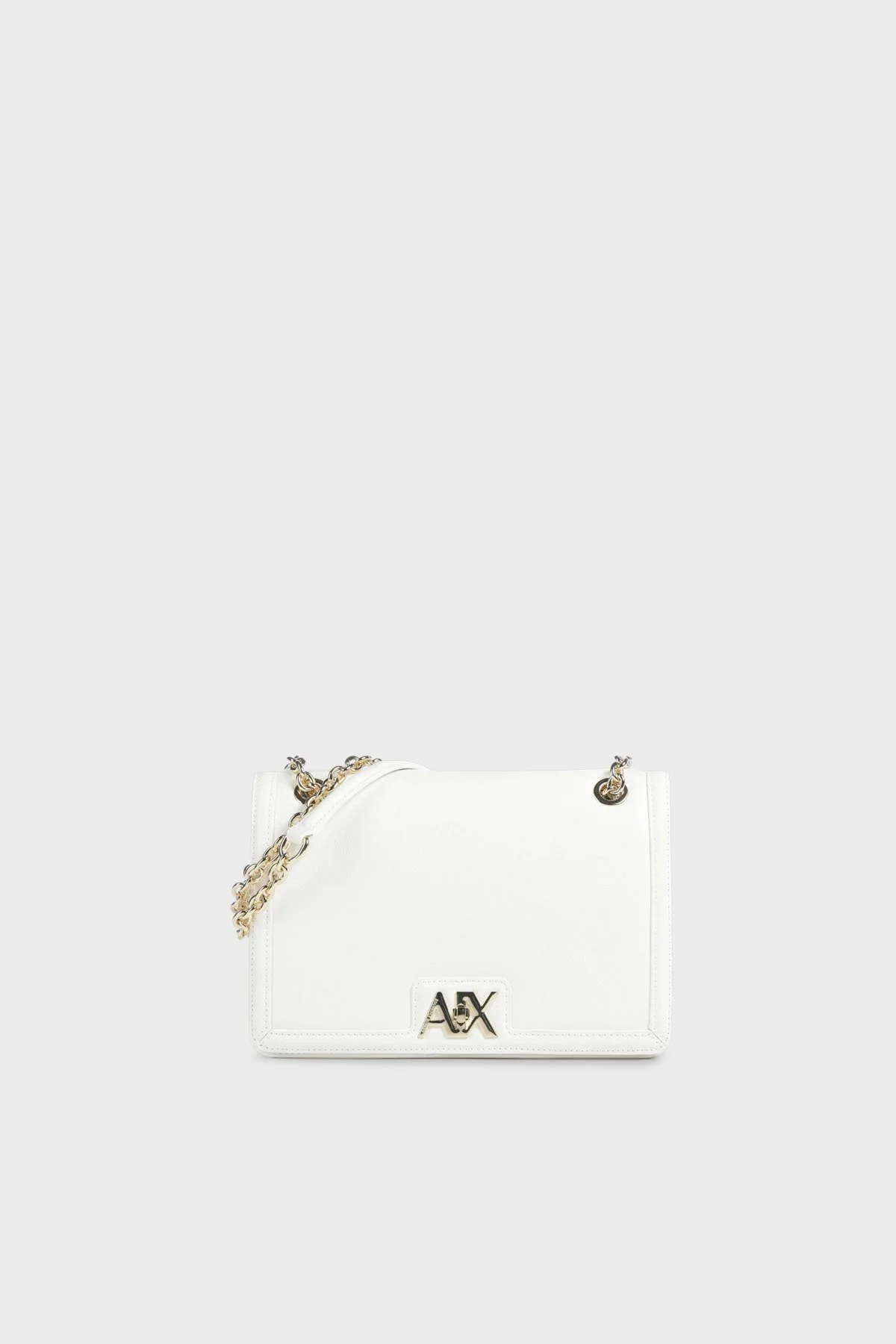 Armani Exchange Logolu Zincirli Ayarlanabilir Omuz Askılı Bayan Çanta 942833 4R731 14212 BEYAZ - 1