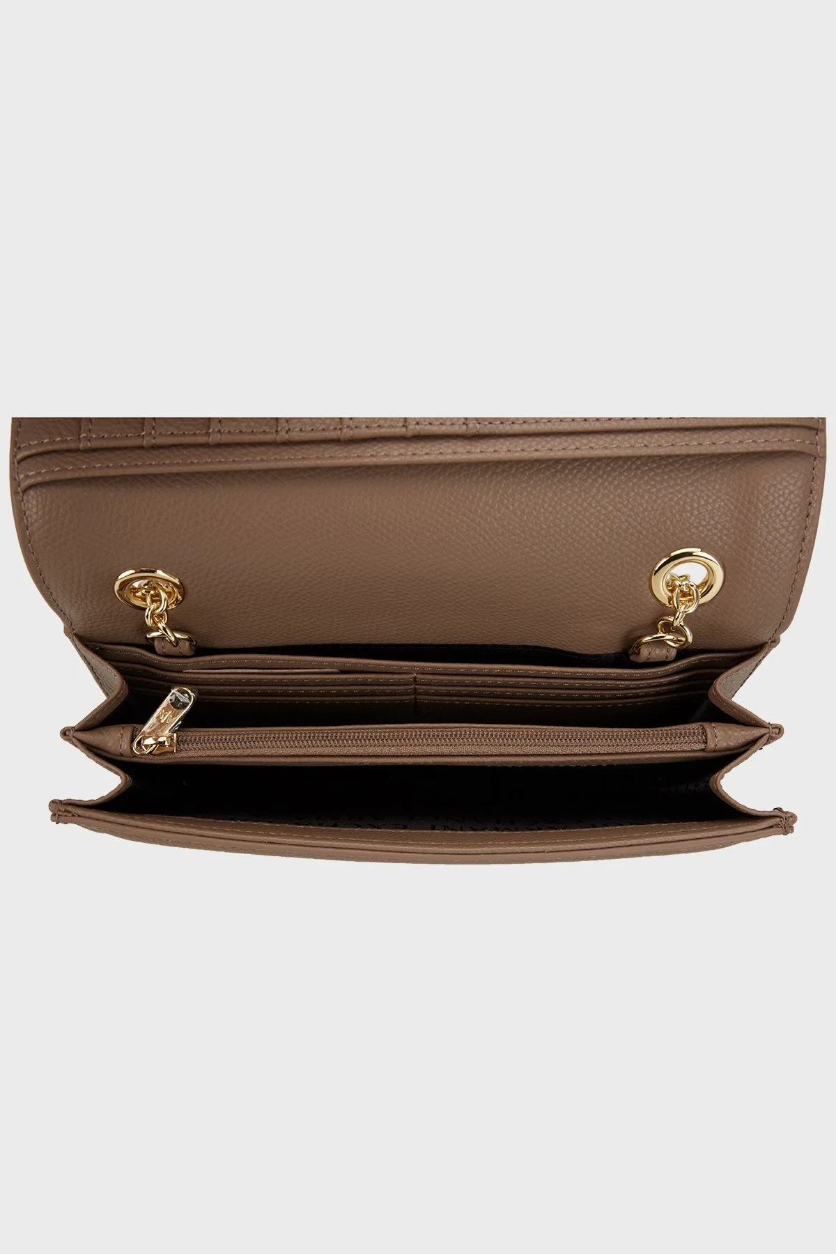 Armani Exchange Logolu Zincirli Omuz Askılı Bayan Cüzdan 948564 4R731 14949 BEJ - 3