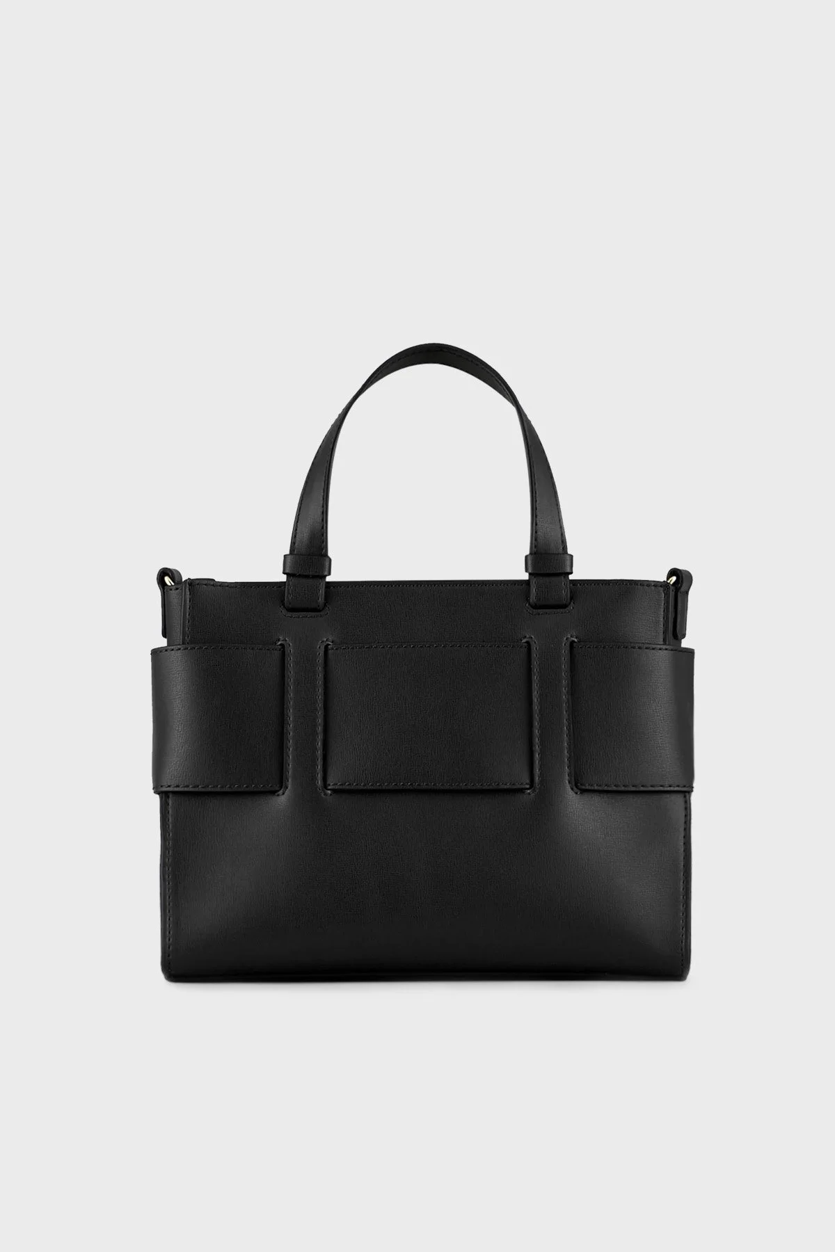 Armani Exchange Marka Logolu Çıkarılabilir Omuz Askılı Kadın Çanta 942690 0A874 00020 SİYAH - 3