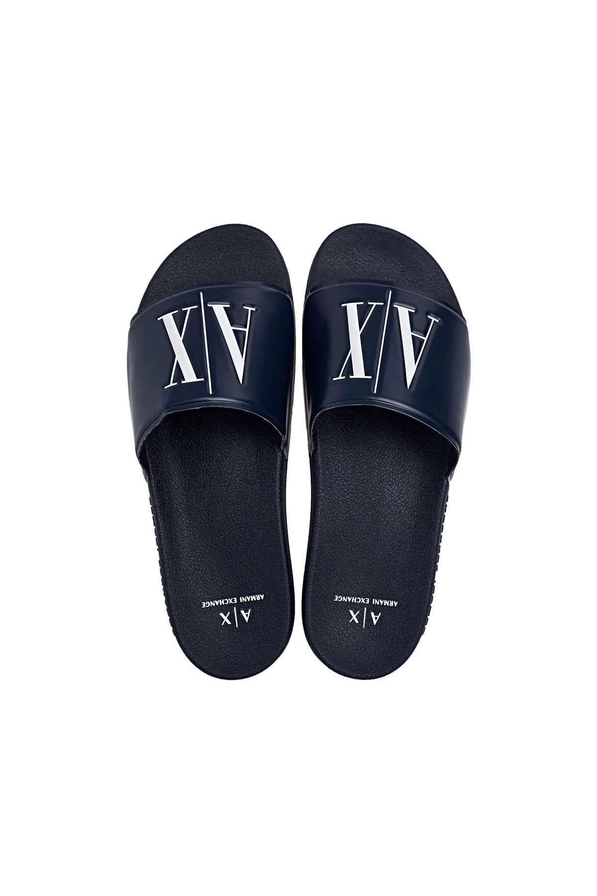 Armani Exchange Marka Logolu Erkek Terlik XUP004 XV231 00285 LACİVERT - 5