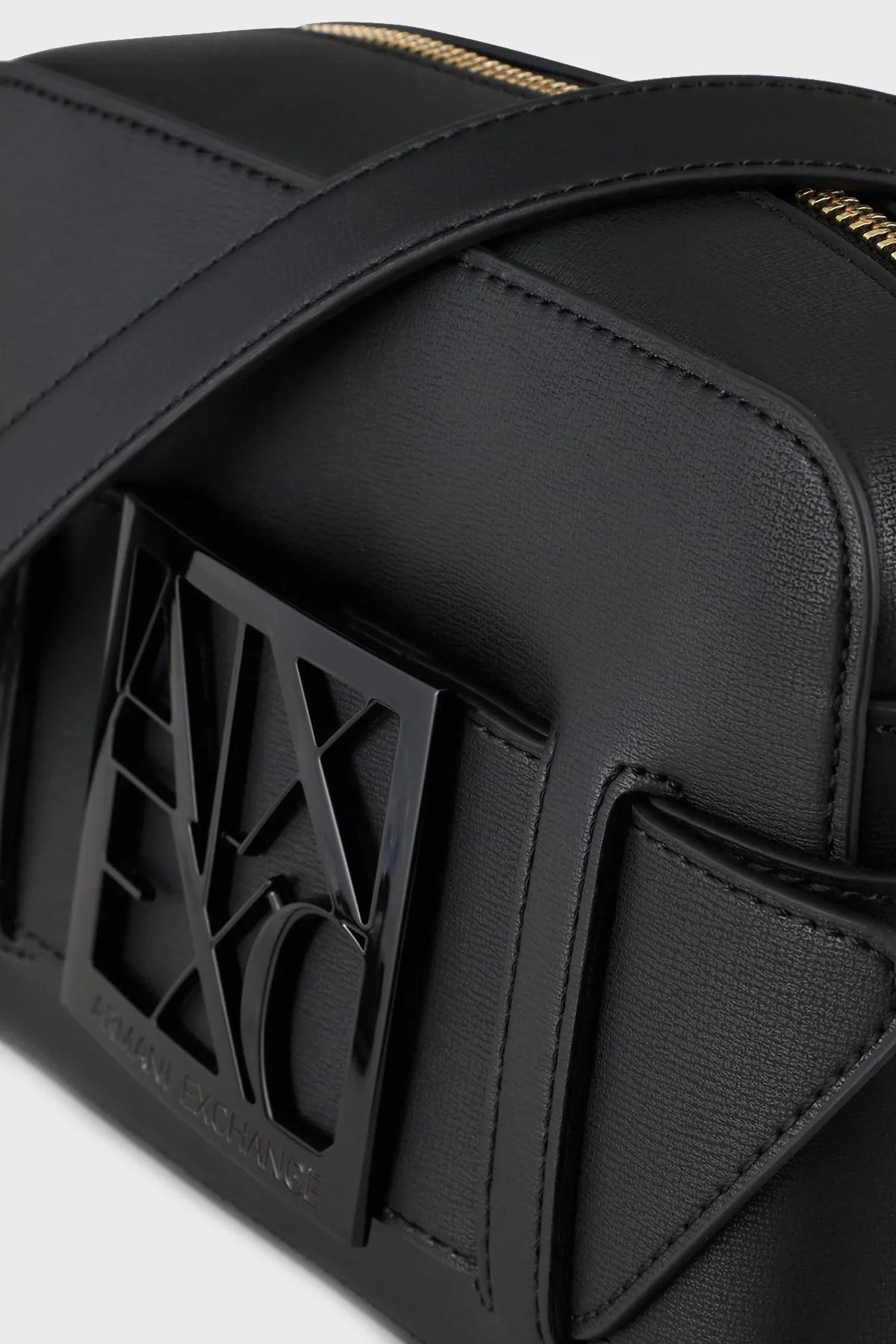 Armani Exchange Marka Logolu Ayarlanabilir Omuz Askılı Bayan Çanta 942699 0A874 00020 SİYAH - 5