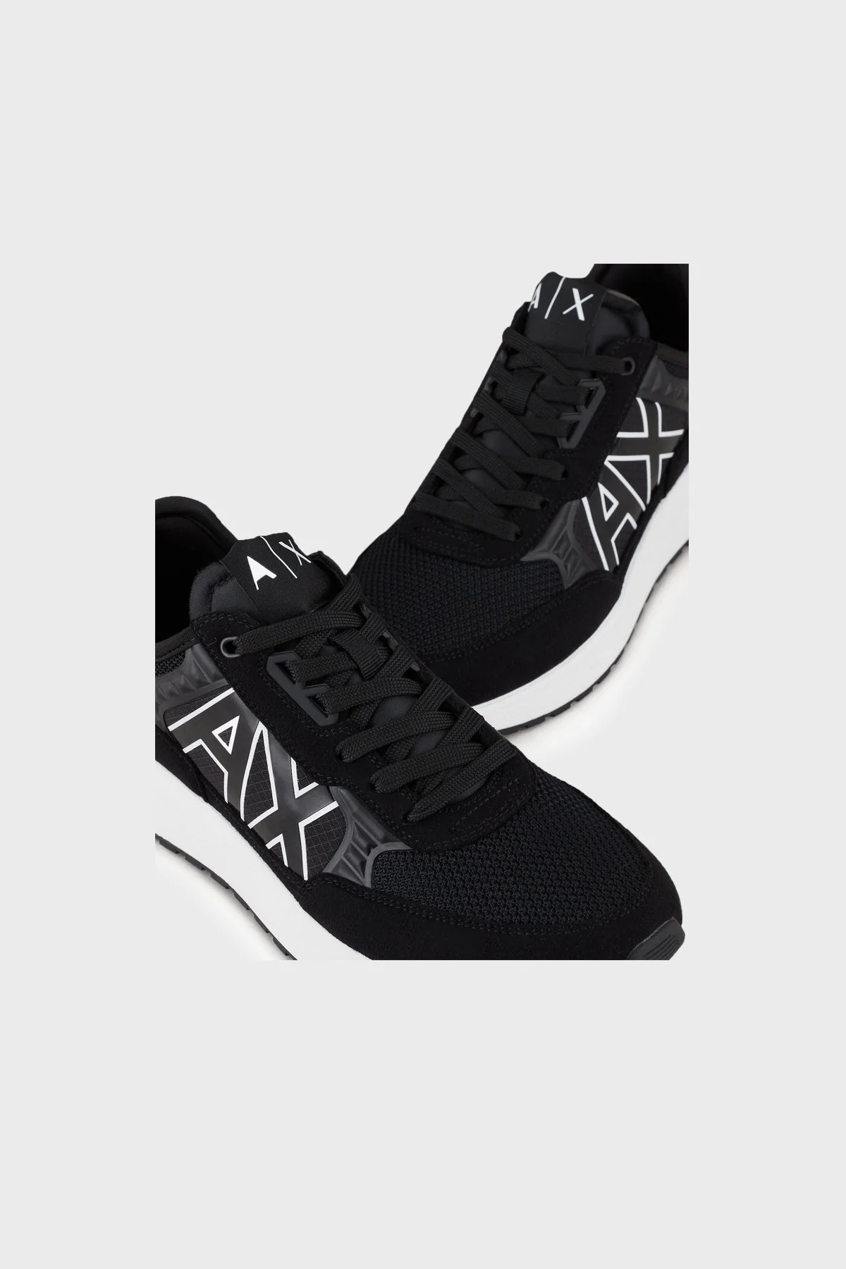 Armani Exchange Marka Logolu Spor Erkek Ayakkabı XUX090 XV276 00002 SİYAH - 3