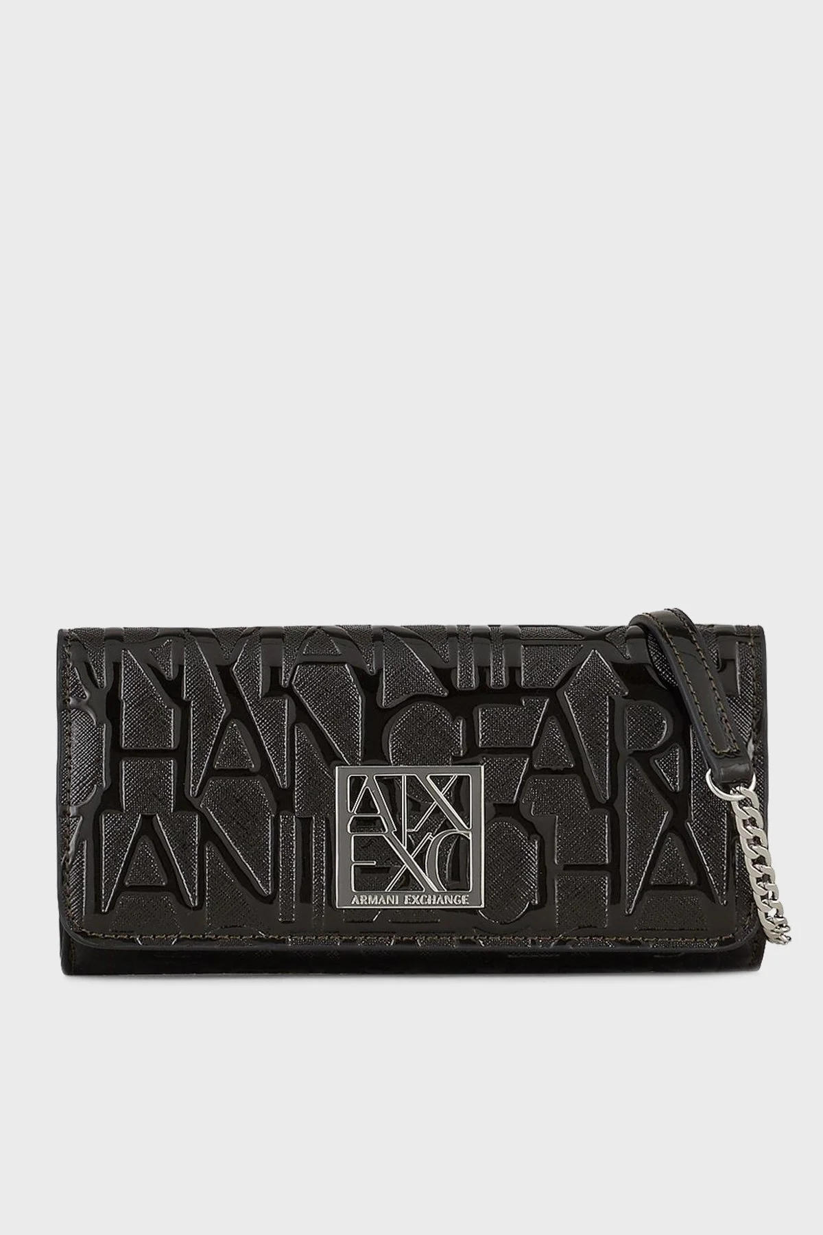 Armani Exchange Marka Logolu Zincir Askı Detaylı Bayan Çanta 948481 CC794 00020 SİYAH - 1