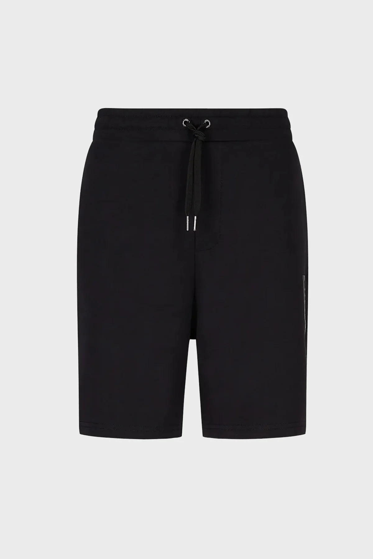 Armani Exchange Organik Pamuklu Belden Bağlamalı Cepli Erkek Short 6LZSBE ZJCAZ 1200 SİYAH - 2