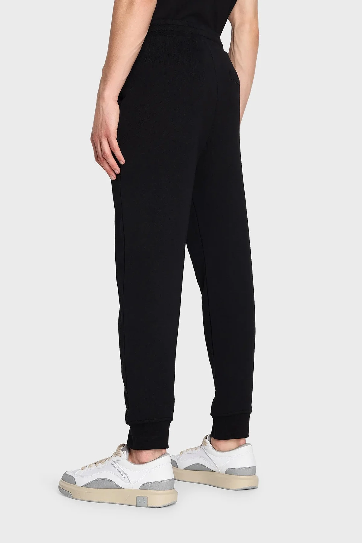 Armani Exchange Organik Pamuklu Regular Fit Jogger Spor Erkek Pantolon 6RZPAL ZJ9KZ 1200 SİYAH - 3