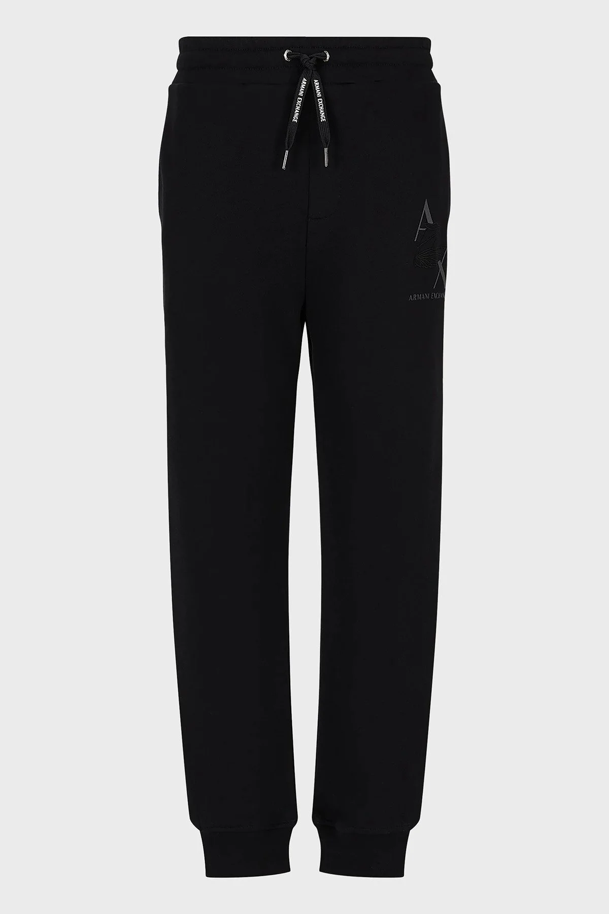 Armani Exchange Organik Pamuklu Regular Fit Jogger Spor Erkek Pantolon 6RZPAL ZJ9KZ 1200 SİYAH - 5