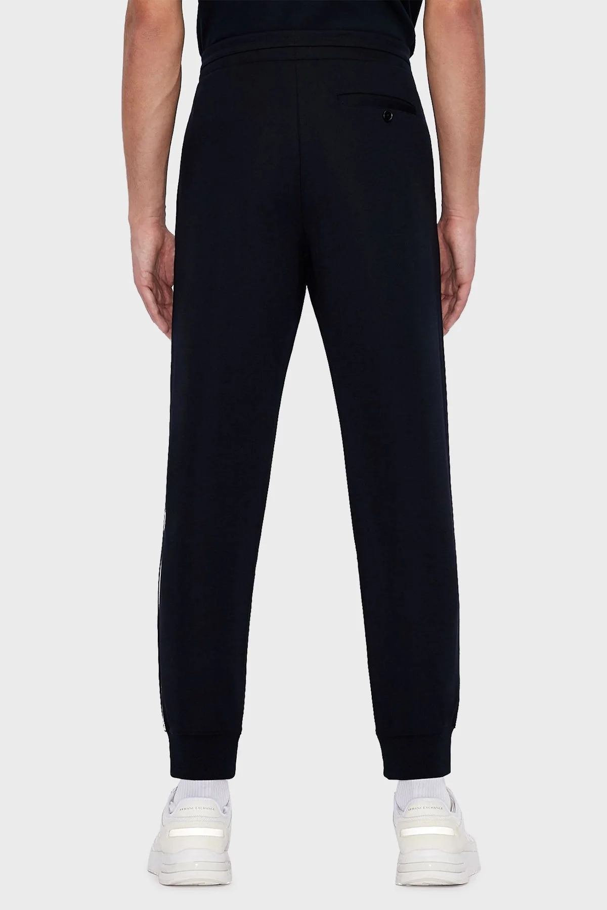 Armani Exchange Cepli Örme Jogger Spor Erkek Pantolon 8NZP91 Z9N1Z 1510 LACİVERT - 4