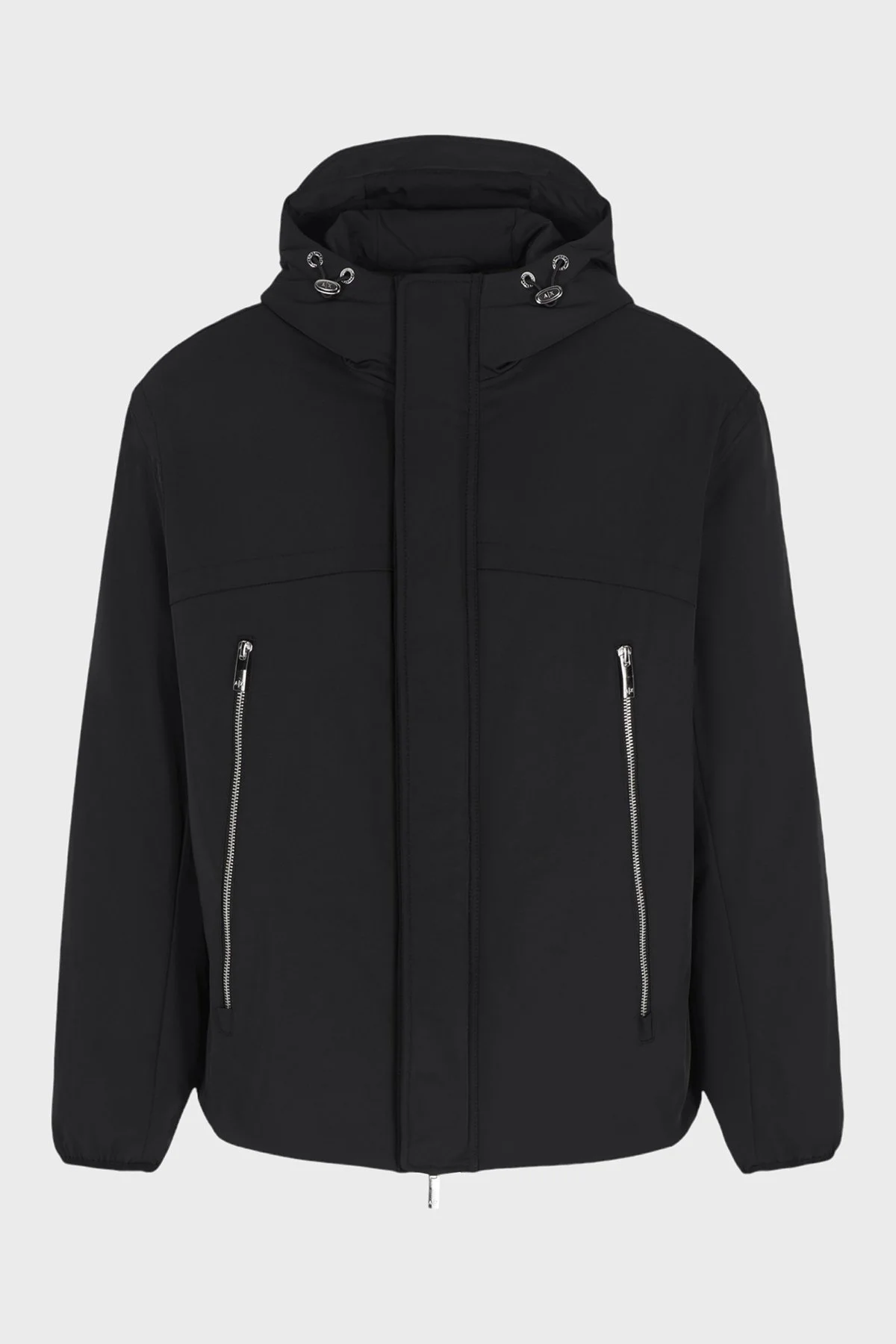 Armani Exchange Oversize Fit Cepli Kapüşonlu Erkek Mont XM000035 AF10324 UC001 SİYAH - 10