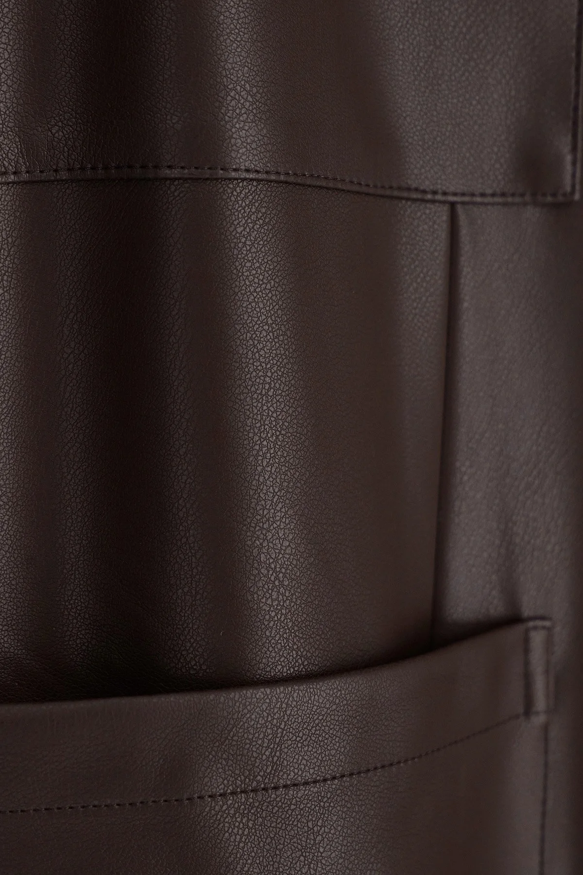 Armani Exchange Oversize Fit Geniş Paça Cep Detaylı Kadın Pantolon XW002475 AF10203 U6032 Kahve - 6