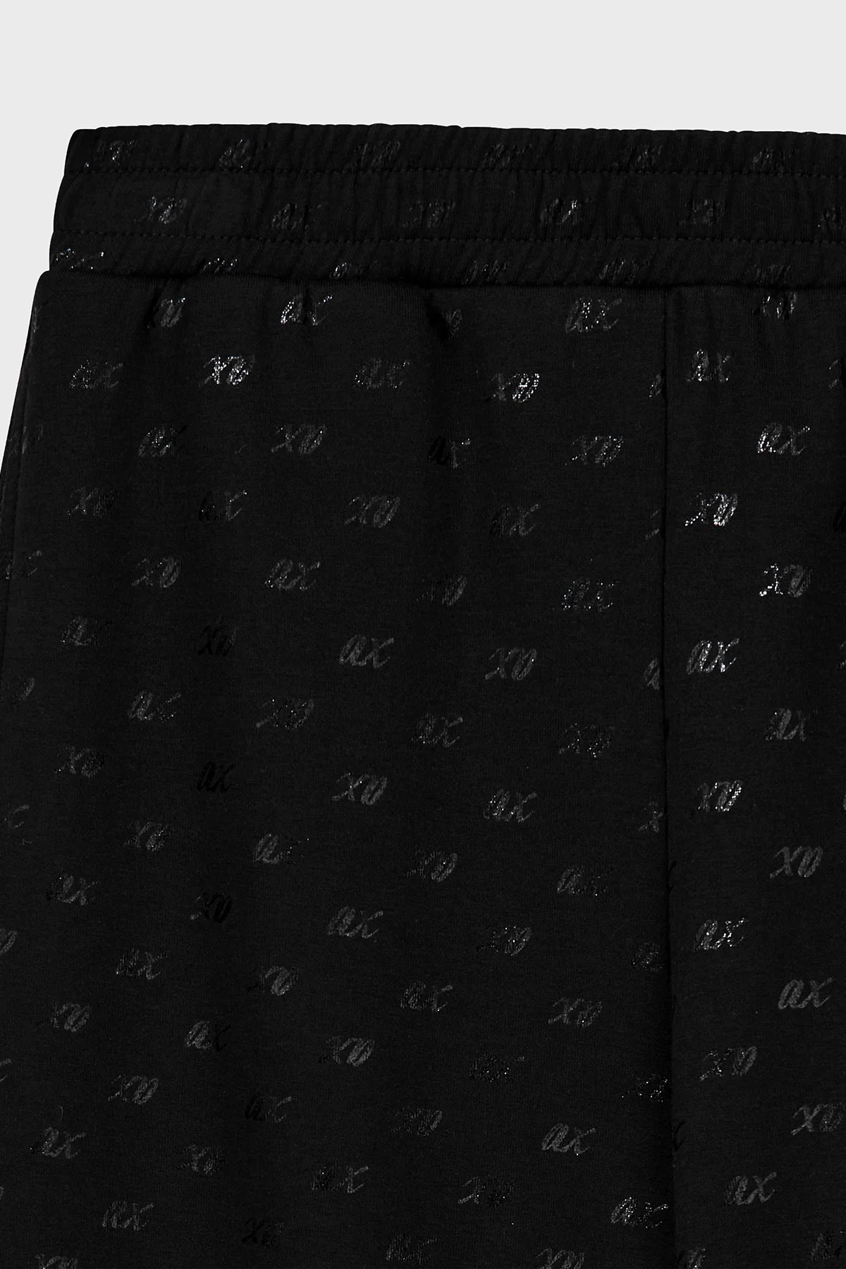 Armani Exchange Pamuk Karışımlı Logolu Kadın Pantolon XW002749 AF24095 FC241 Siyah - 4