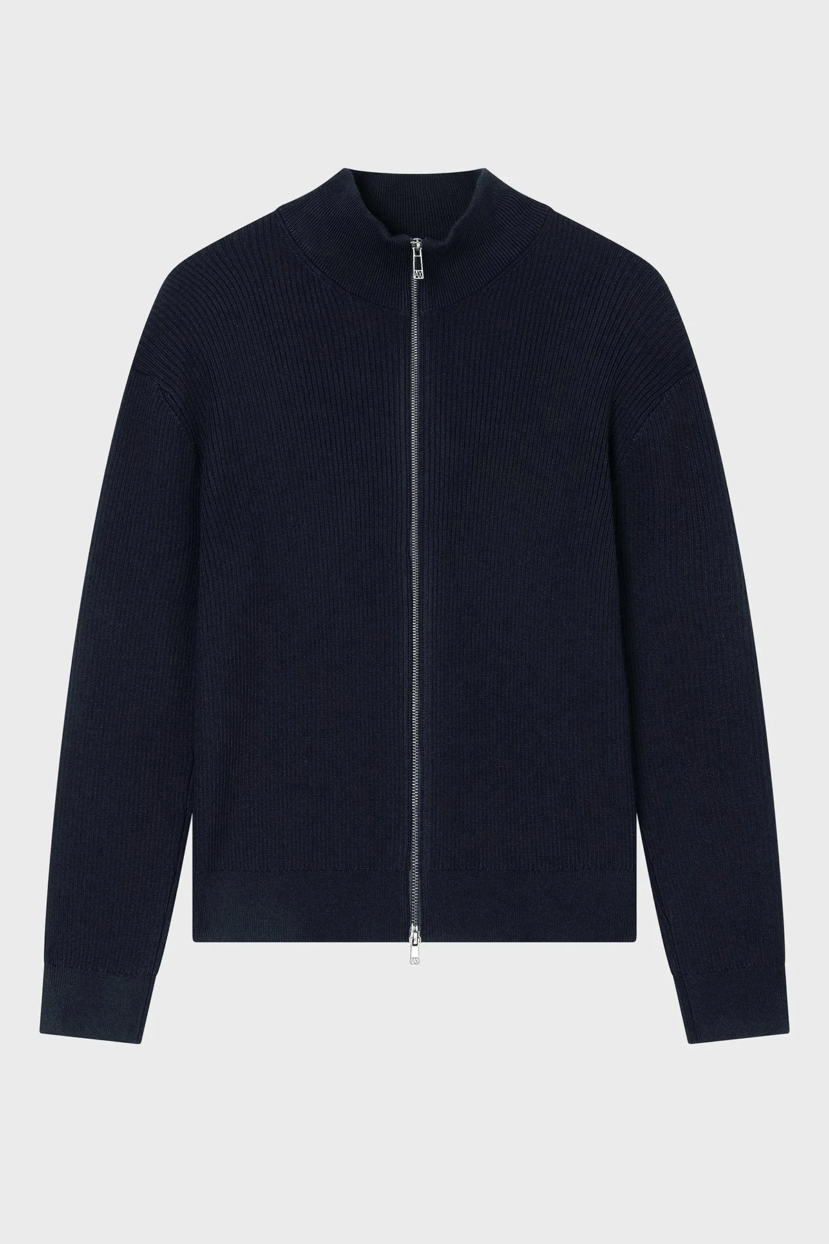 Armani Exchange Pamuk ve Yün Karışımlı Regular Fit Dik Yaka Erkek Hırka XM000912 AF10348 UB101 LACİVERT - 5