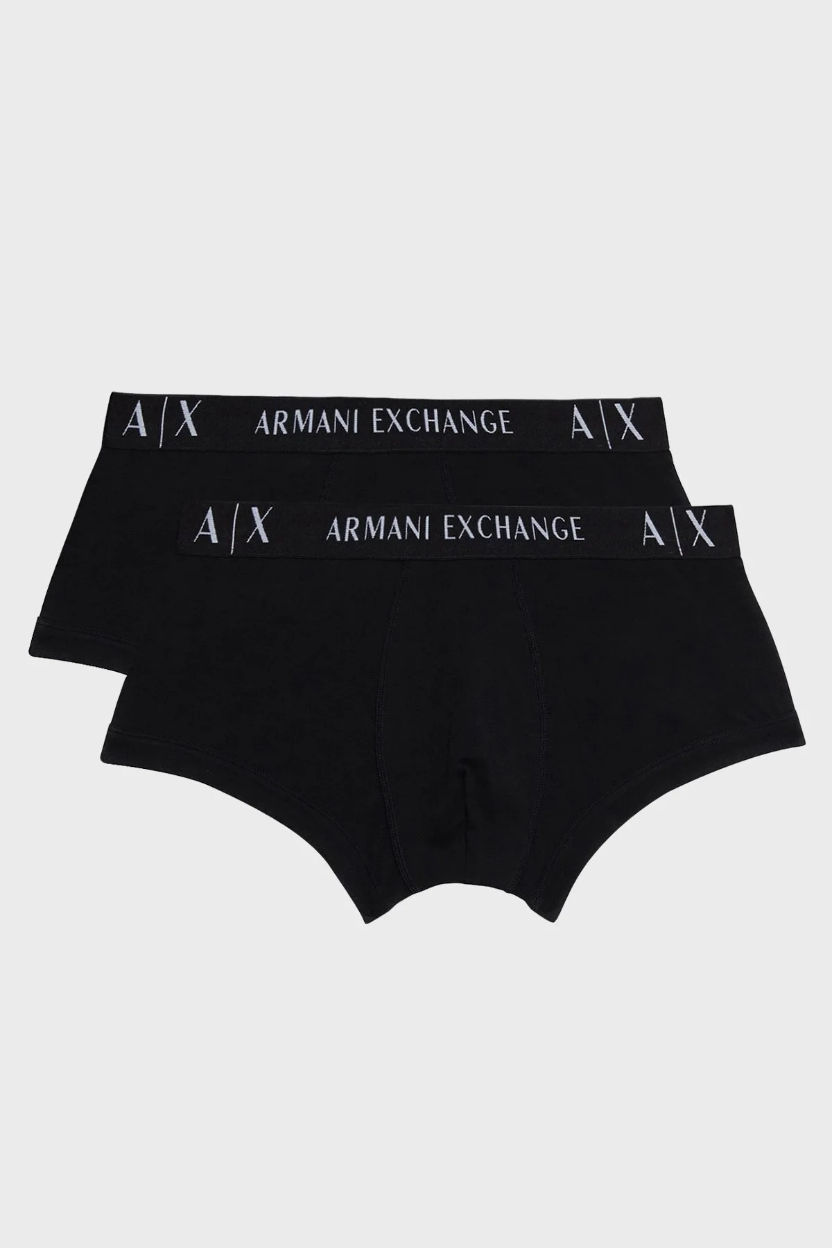 Armani Exchange Pamuklu 2 Pack Erkek Boxer 957027 CC282 07320 SİYAH - 1