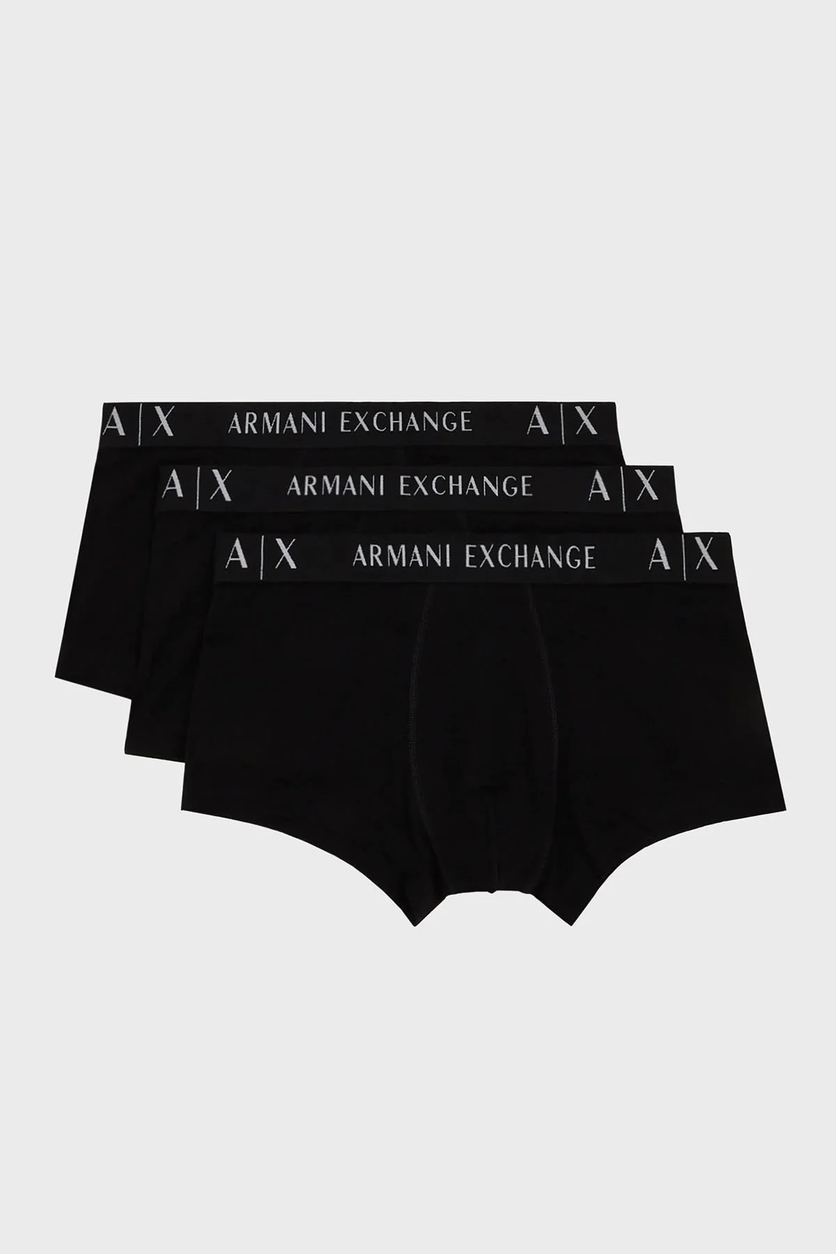 Armani Exchange Pamuklu 3 Pack Erkek Boxer 957028 CC282 50020 SİYAH - 1