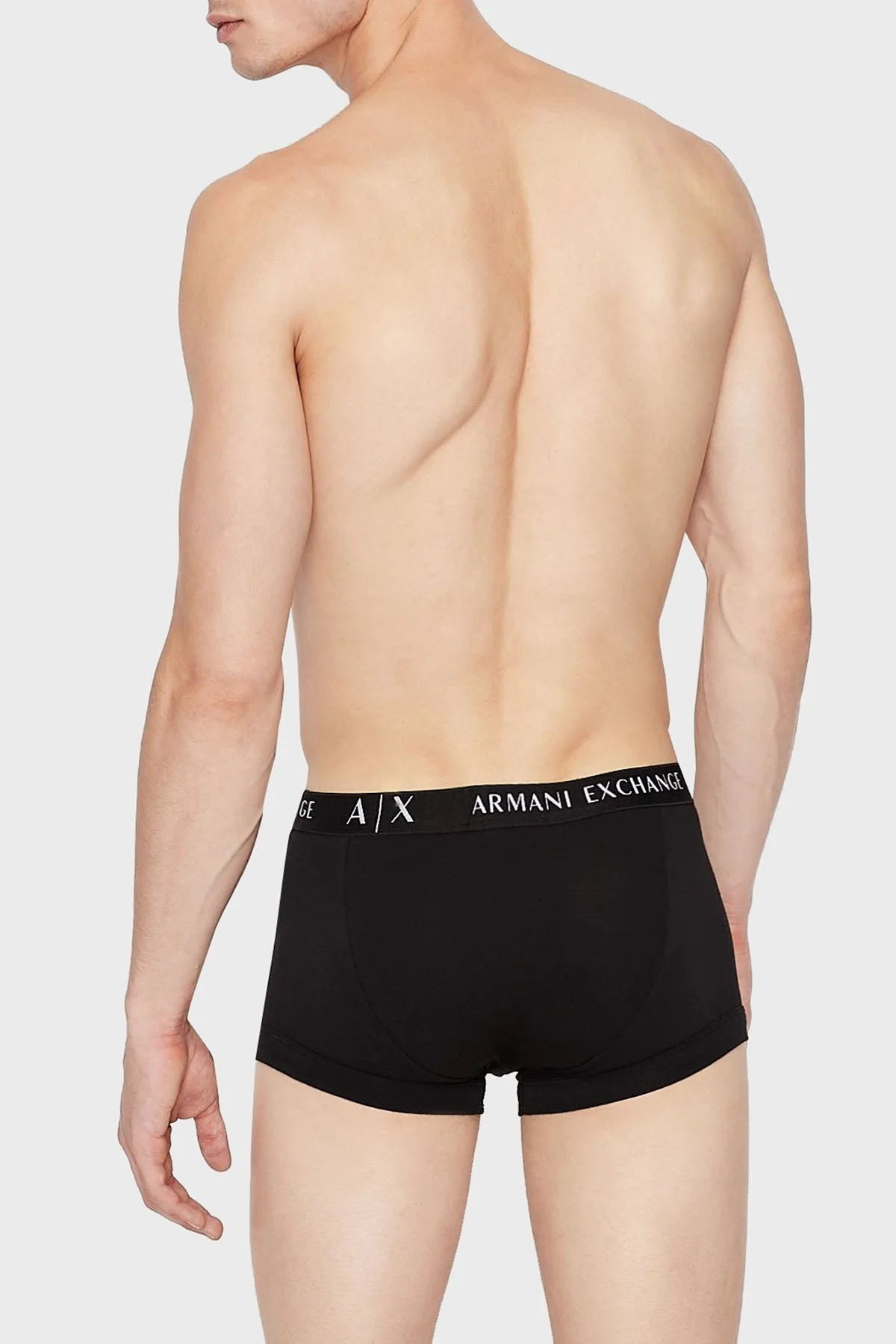 Armani Exchange Pamuklu 3 Pack Erkek Boxer 957028 CC282 50020 SİYAH - 3