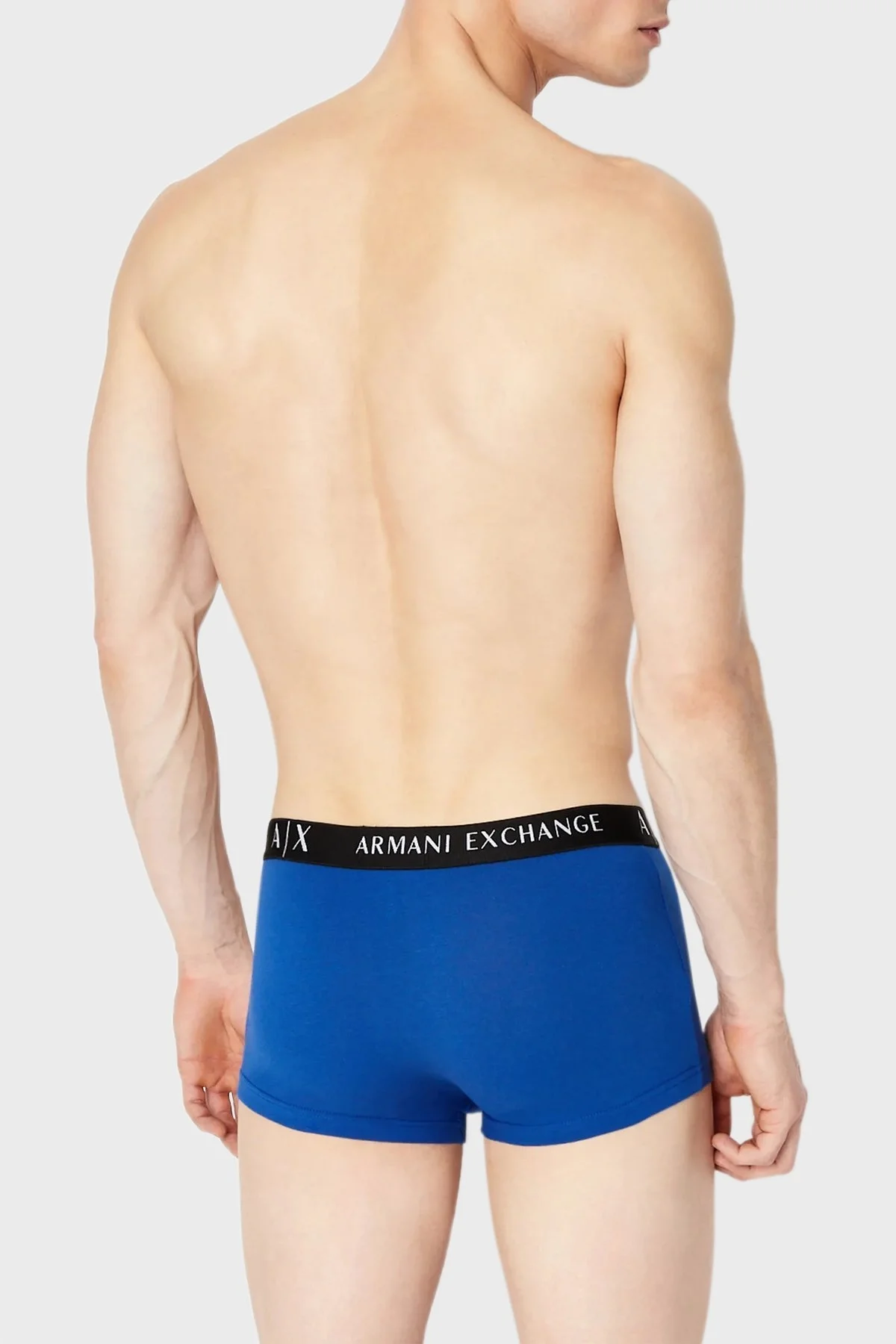 Armani Exchange Pamuklu 3 Pack Erkek Boxer 957028 CC282 56110 BEYAZ-SİYAH - 3
