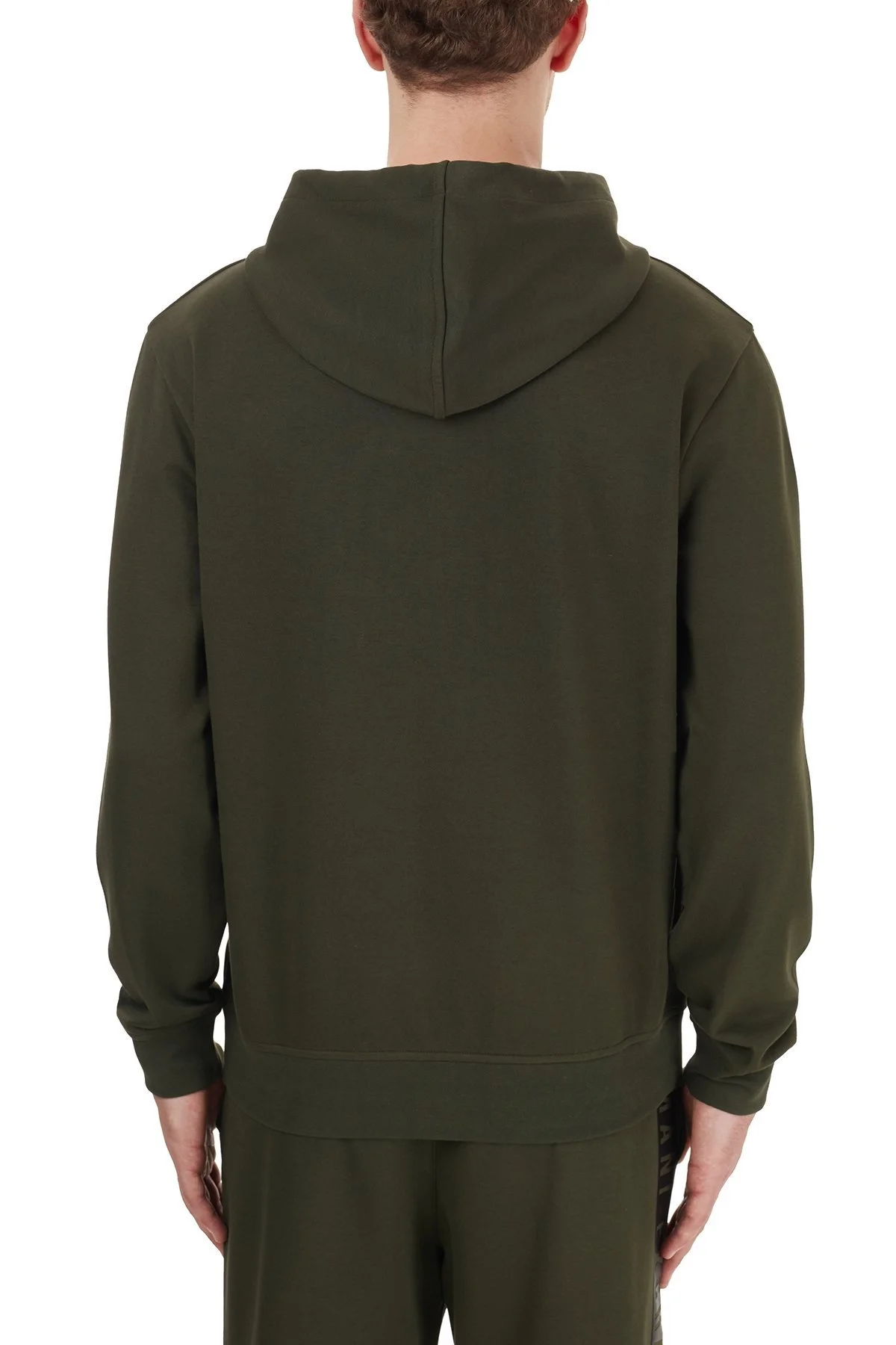 Armani Exchange Pamuklu Baskılı Kapüşonlu Erkek Sweat 6HZMFK ZJQ2Z 1851 HAKİ - 2