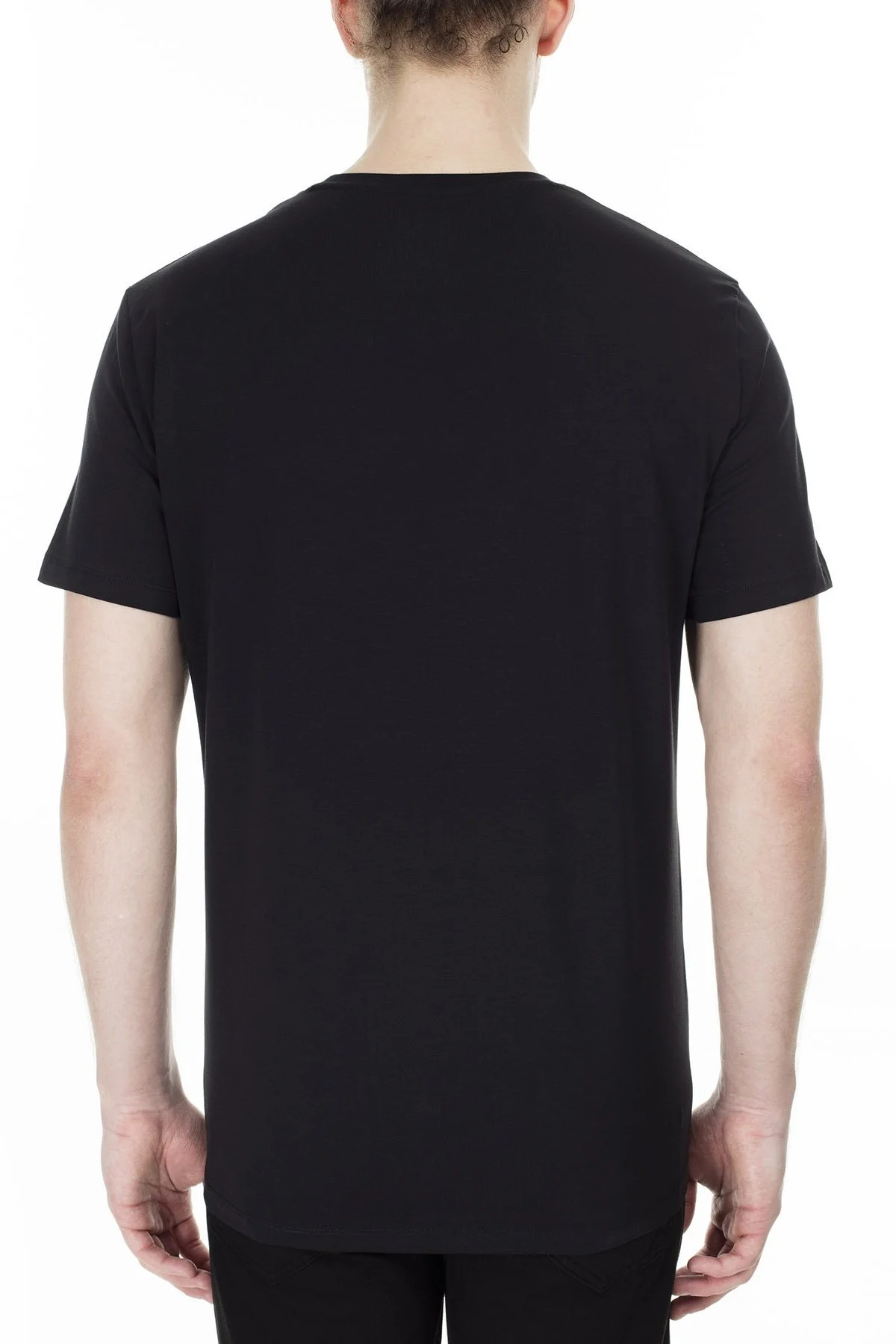 Armani Exchange Pamuklu Bisiklet Yaka Erkek T Shirt 8NZT84 Z8M9Z 1200 SİYAH - 2