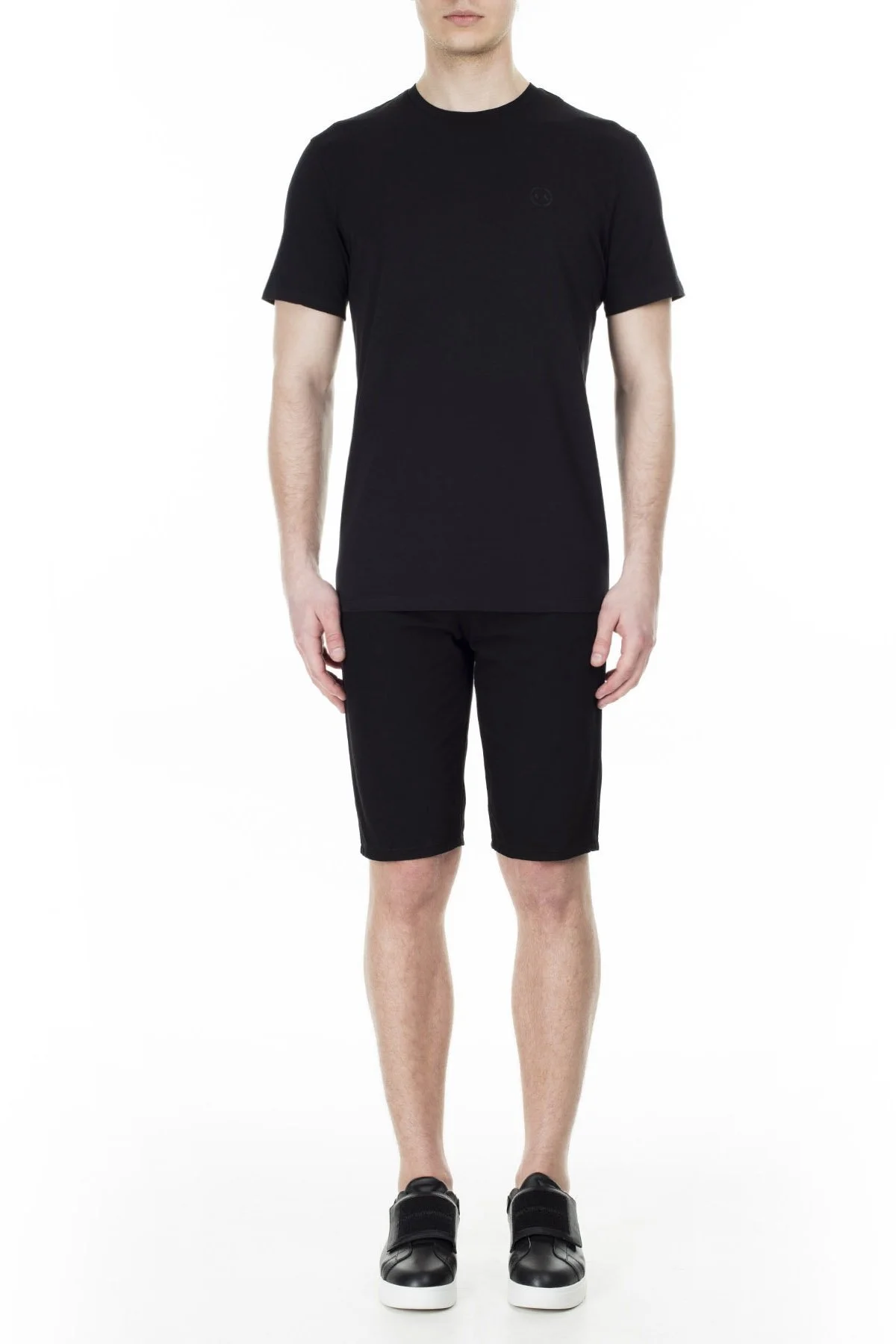 Armani Exchange Pamuklu Bisiklet Yaka Erkek T Shirt 8NZT84 Z8M9Z 1200 SİYAH - 6