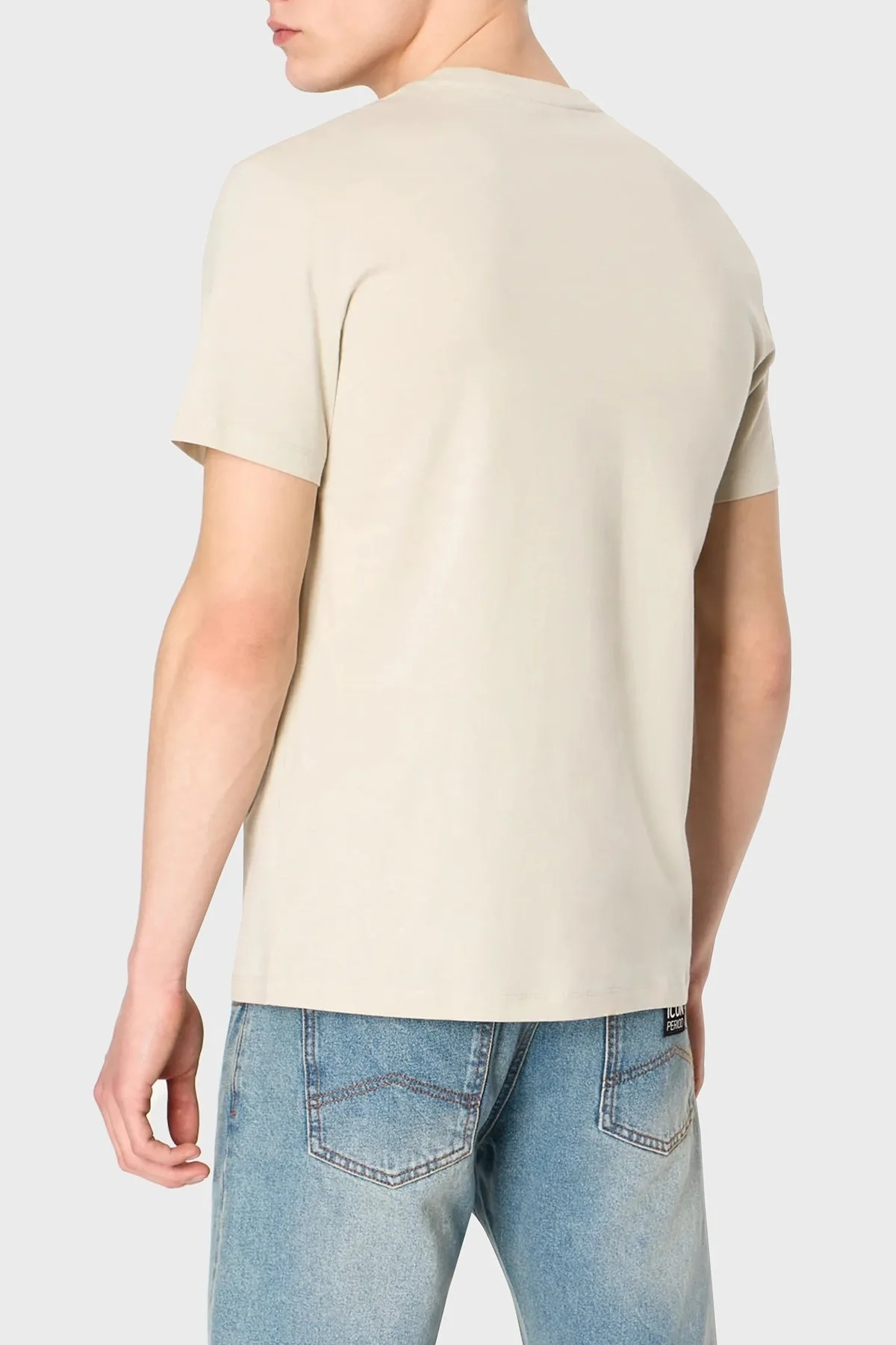 Armani Exchange Pamuklu Bisiklet Yaka Regular Fit Erkek T Shirt 8NZT91 Z8H4Z 1777 BEYAZ - 2