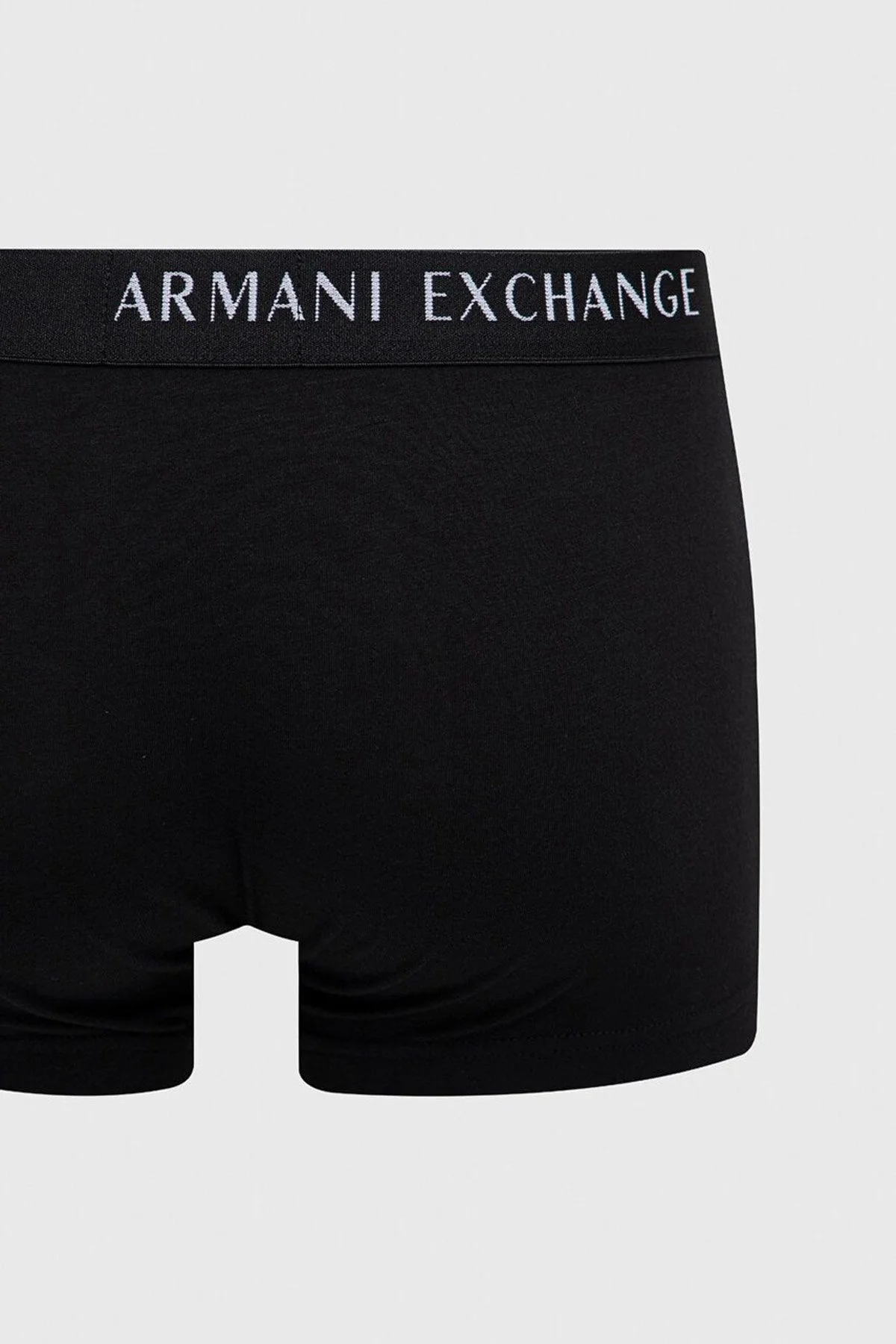 Armani Exchange Pamuklu Esnek Konforlu 2 Pack Erkek Boxer 957029 CC282 27921 SİYAH - 4