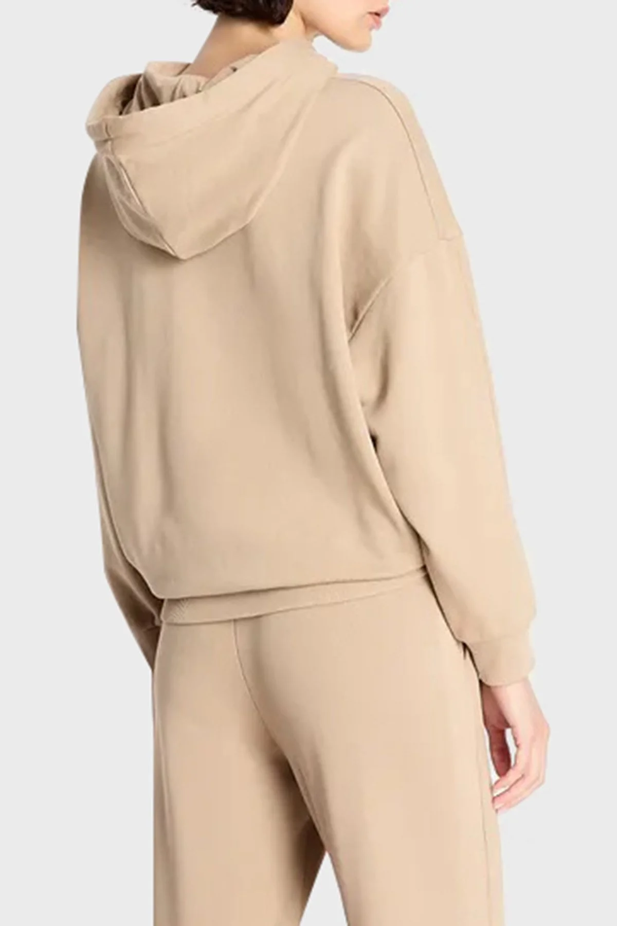 Armani Exchange Pamuklu Kapüşonlu Regular Fit Kadın Sweat 6RYM38 YJEBZ 0748 SÜTLÜ KAHVE - 3
