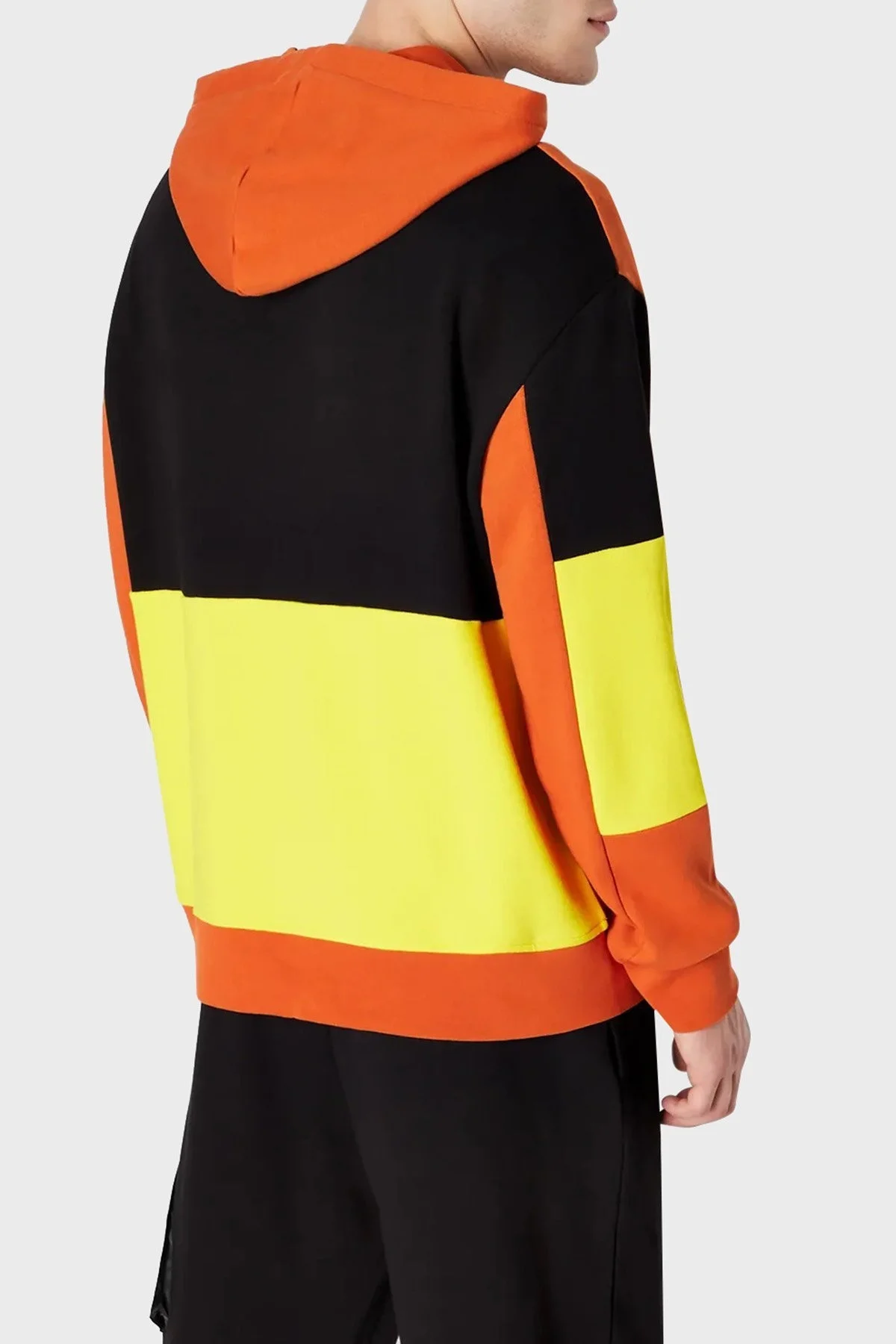 Armani Exchange Pamuklu Kapüşonlu Regular Fit Erkek Sweat 6RZMHB ZJDGZ 6482 TURUNCU-SARI - 2
