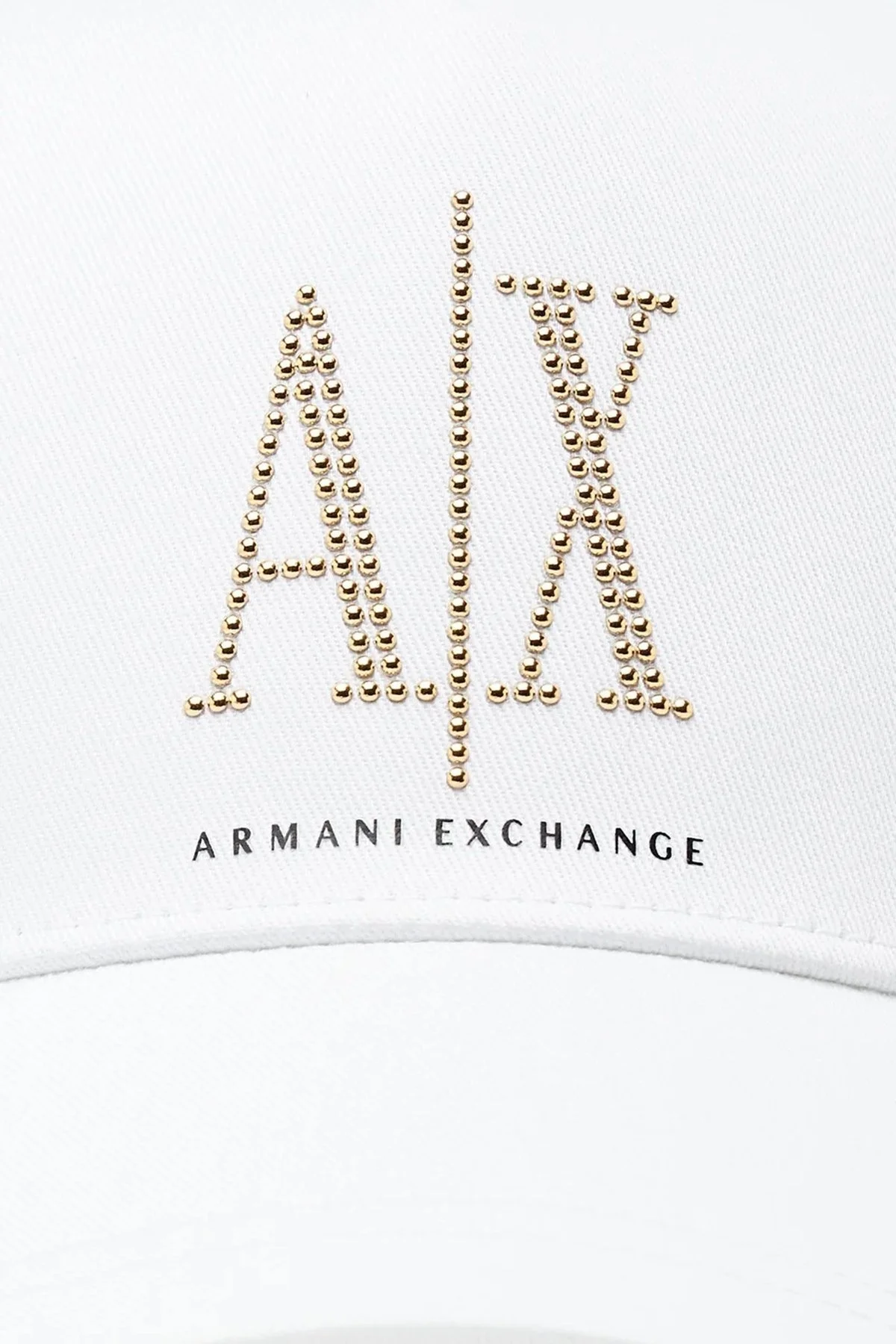 Armani Exchange Pamuklu Logo Detaylı Bayan Şapka 944208 3R131 00010 BEYAZ - 6