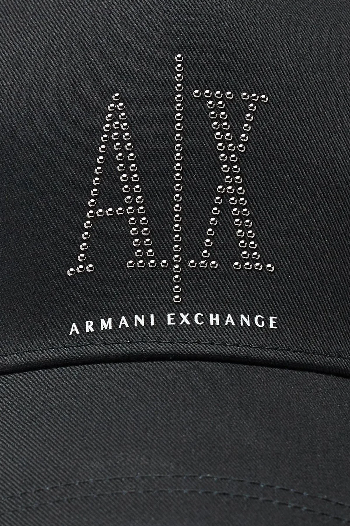Armani Exchange Pamuklu Logo Detaylı Bayan Şapka 944208 3R131 00020 SİYAH - 3
