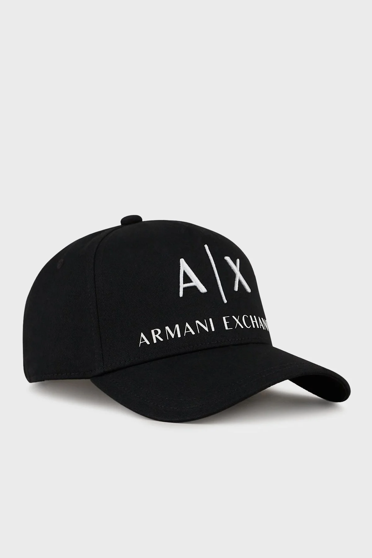Armani Exchange Pamuklu Logo Detaylı Erkek Şapka 954039 CC513 00121 SİYAH-BEYAZ - 1
