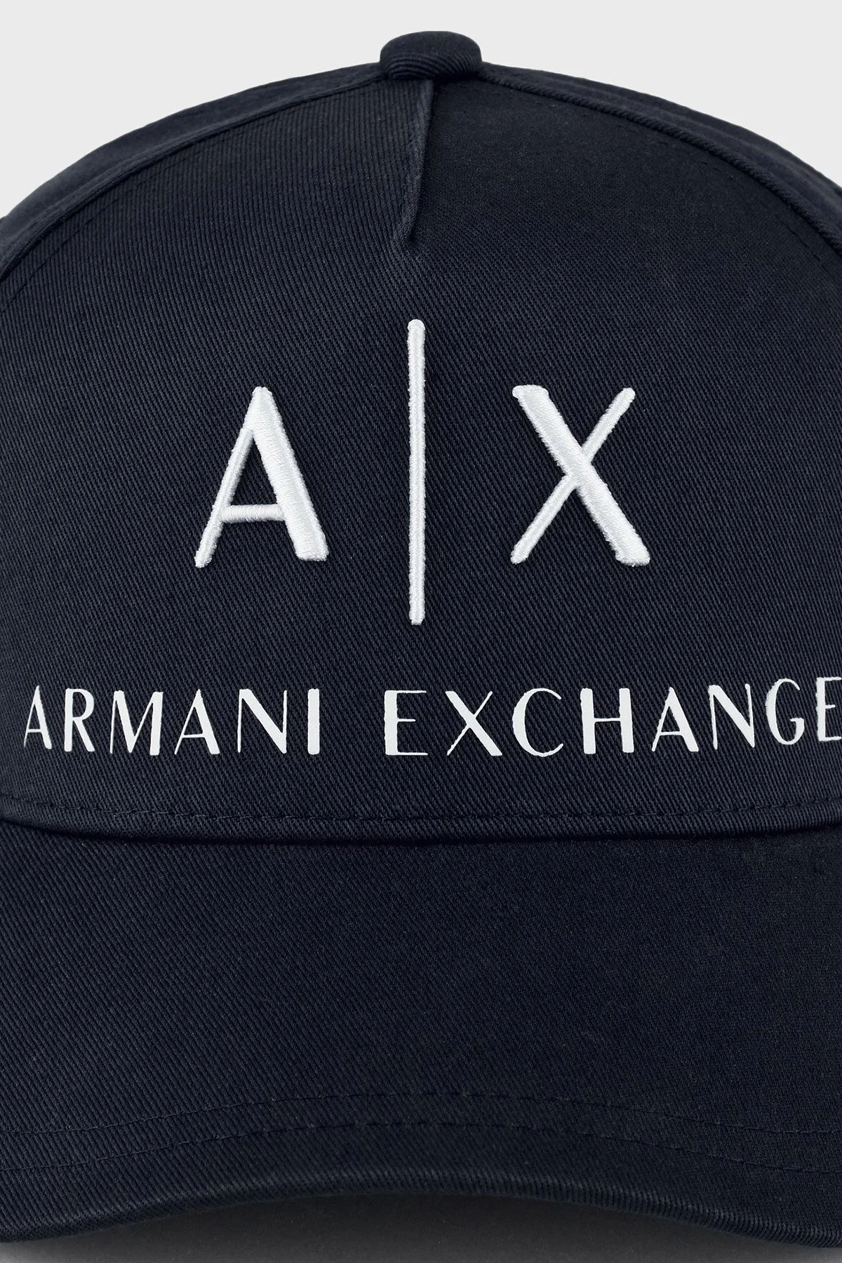 Armani Exchange Pamuklu Logo Detaylı Erkek Şapka 954039 CC513 00936 LACİVERT - 3