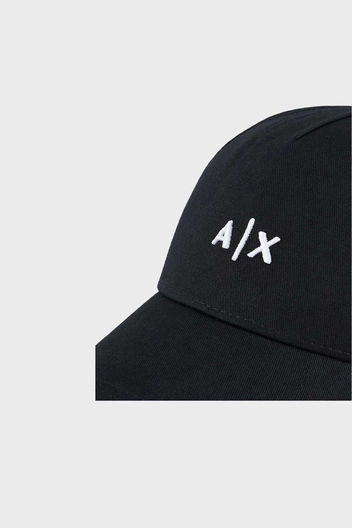 Armani Exchange Pamuklu Logo Detaylı Erkek Şapka 954112 CC571 00121 SİYAH-BEYAZ - 4