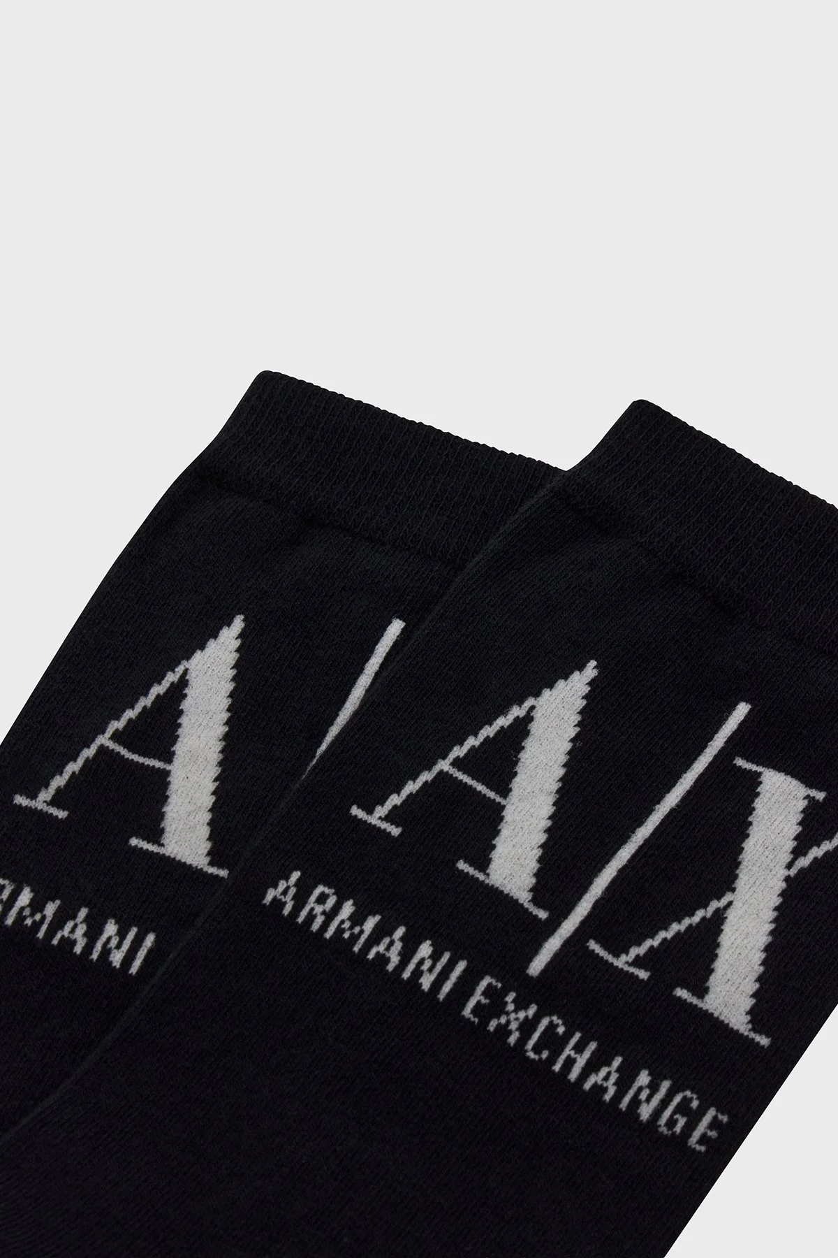 Armani Exchange Pamuklu Logolu Bayan Çorap 946020 CC401 00020 SİYAH - 2