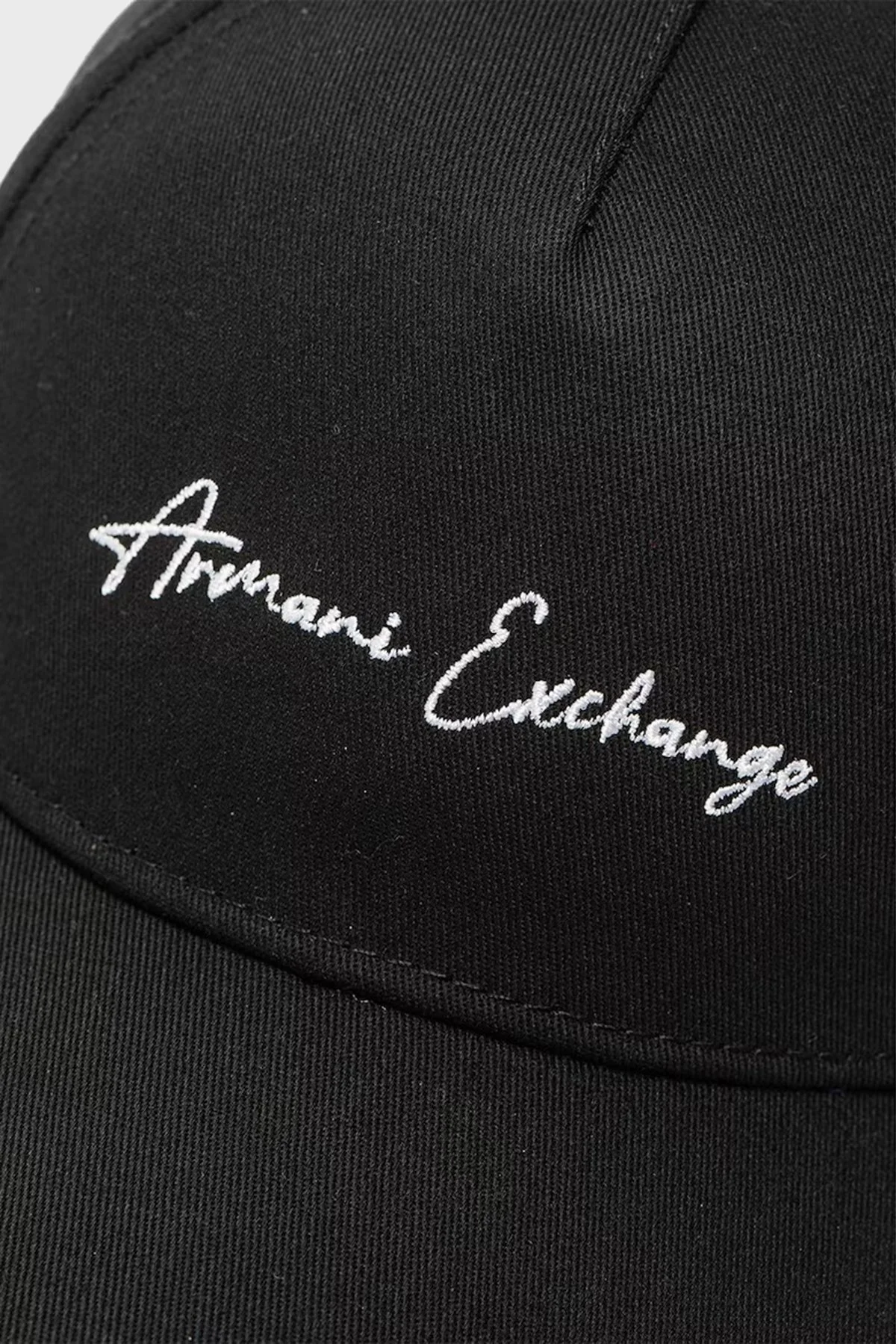 Armani Exchange Pamuklu Logolu Bayan Şapka 944202 3R102 00020 SİYAH - 3