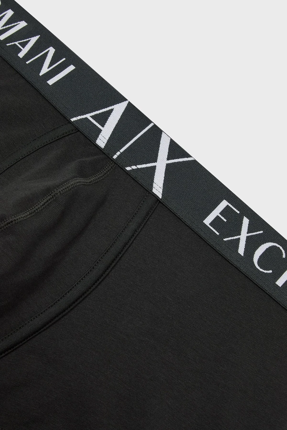 Armani Exchange Pamuklu Logolu Erkek Boxer 956002 CC282 UB001 SİYAH - 4