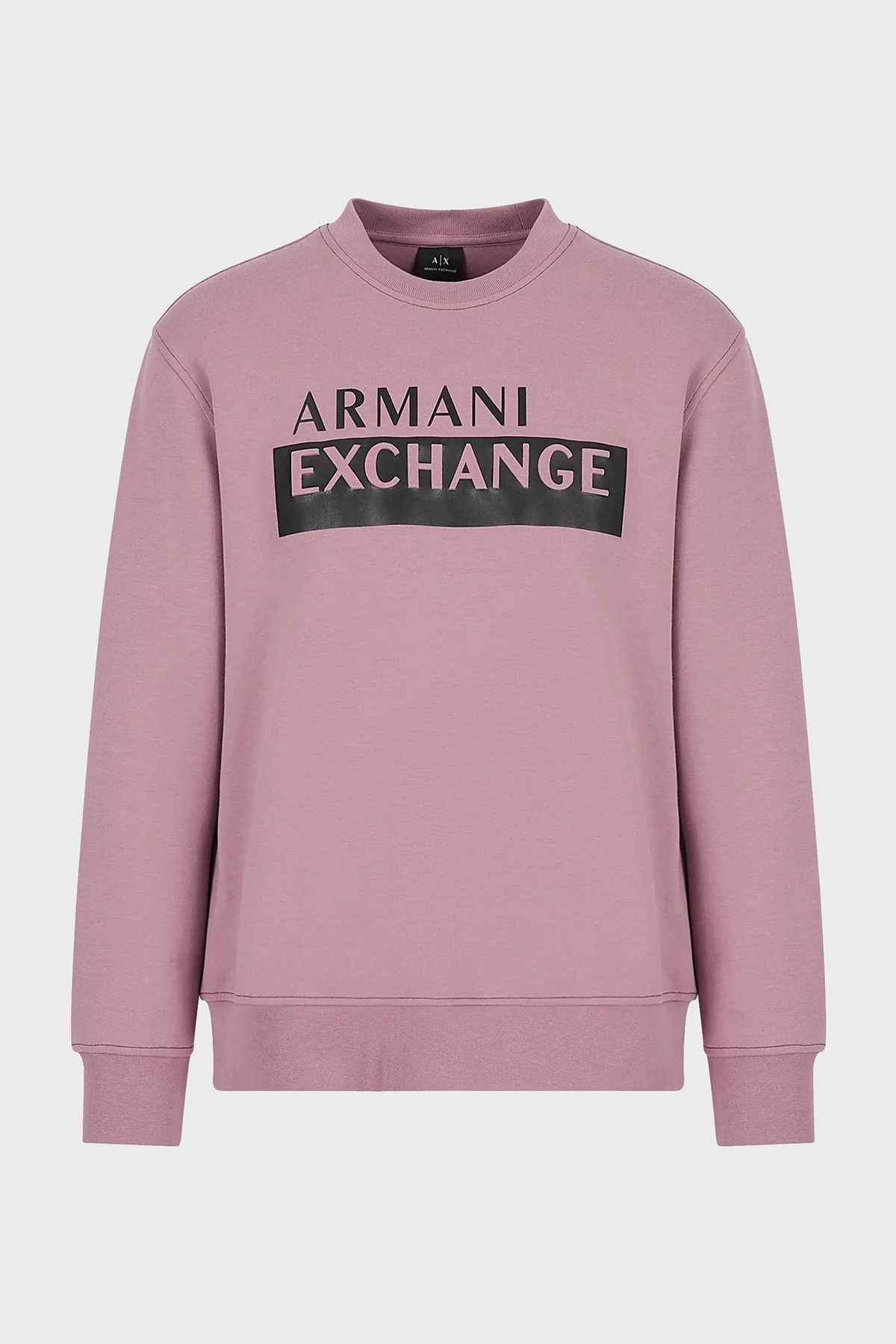 Armani Exchange Pamuklu Logolu Regular Fit Bisiklet Yaka Erkek Sweat 6LZMBE ZJCAZ 1316 GÜL - 8