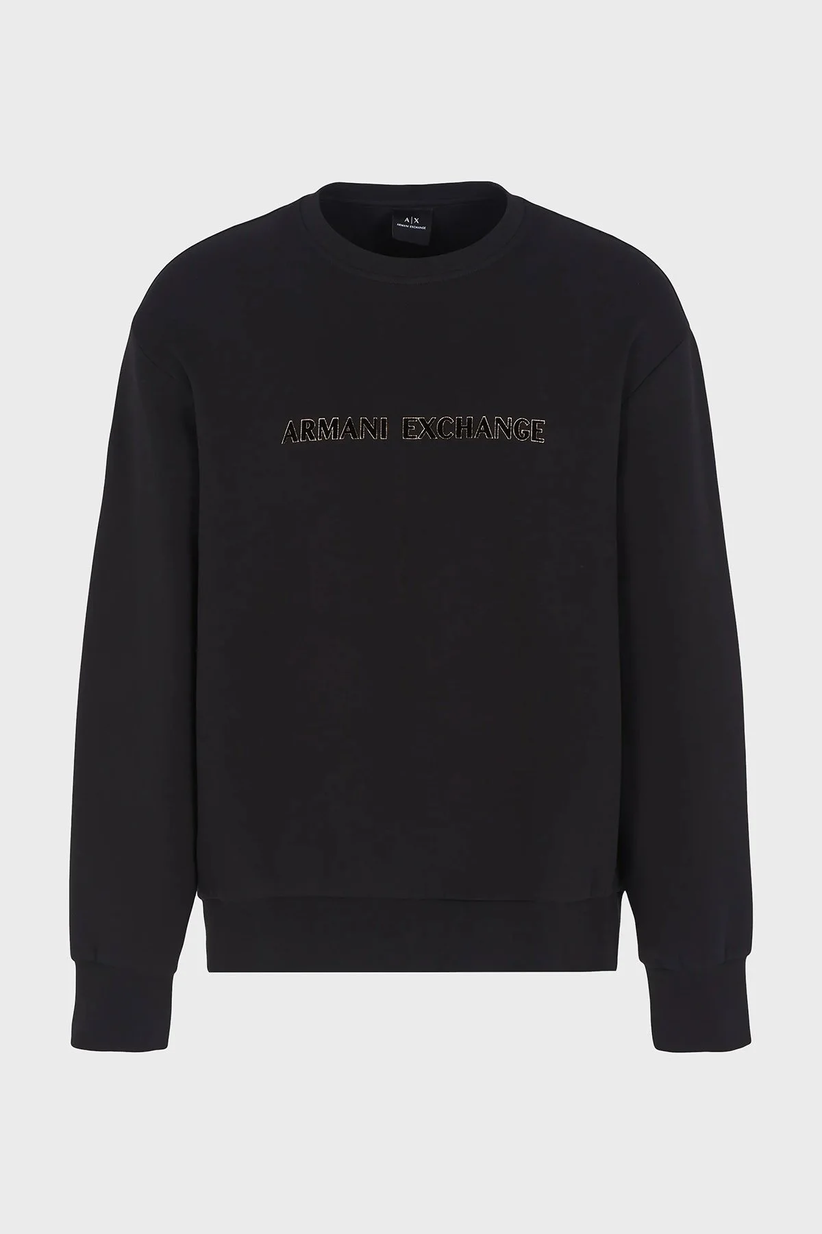 Armani Exchange Pamuklu Logolu Regular Fit Erkek Sweat XM000082 AF10818 UC001 SİYAH - 5