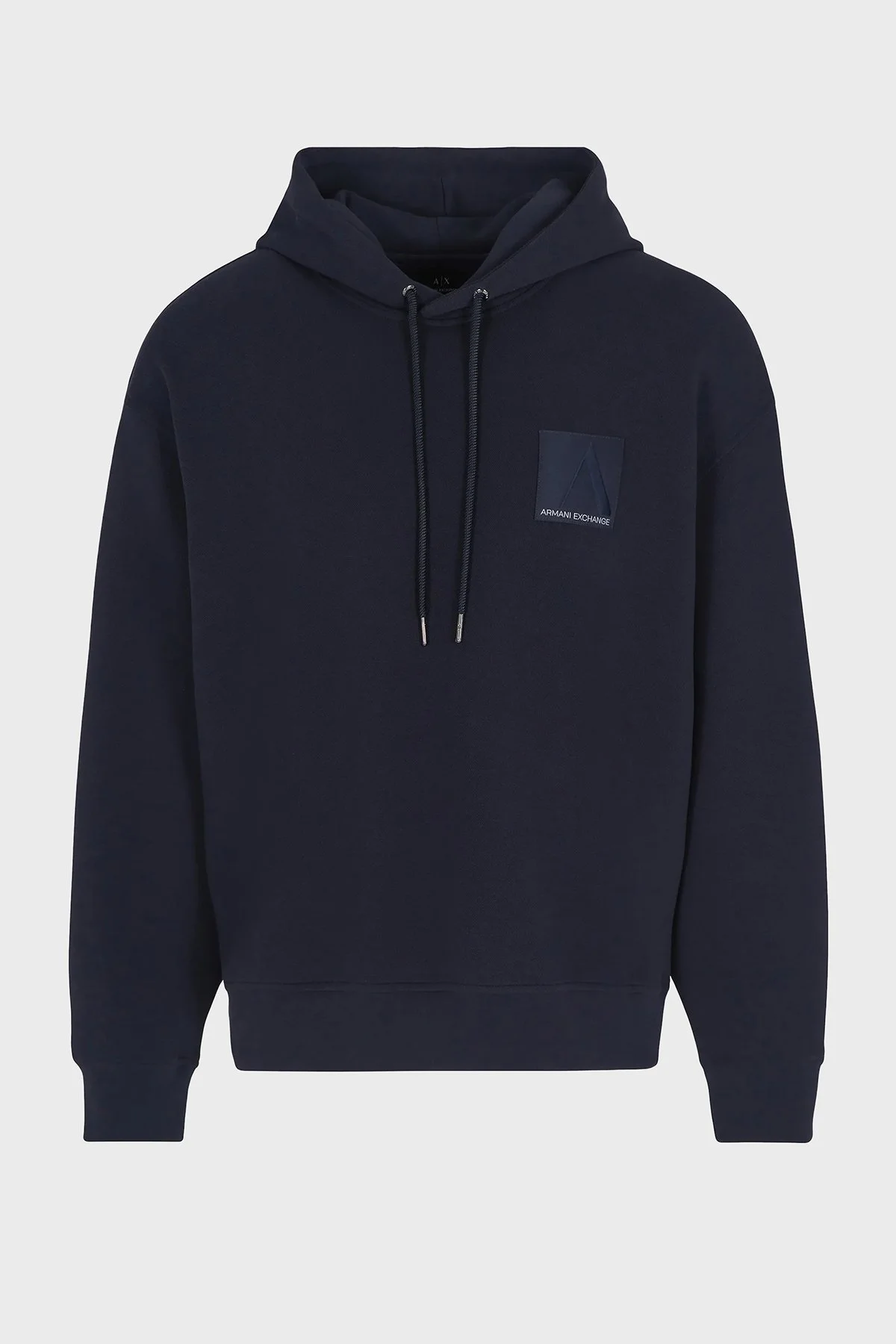 Armani Exchange Pamuklu Logolu Regular Fit Kapüşonlu Erkek Sweat 6DZMJB ZJNKZ 1510 LACİVERT - 5