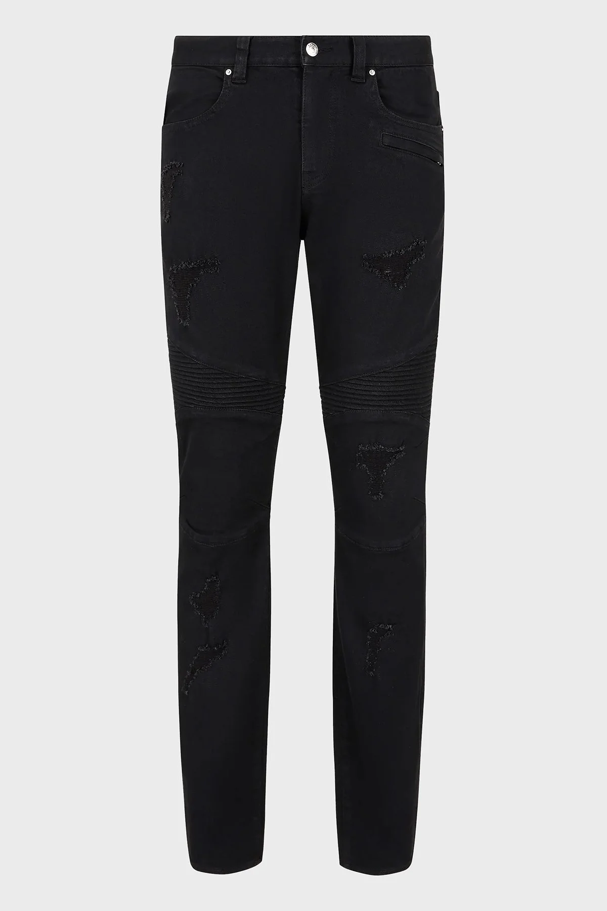 Armani Exchange Pamuklu Logolu Slim Fit Normal Bel Jeans Erkek Kot Pantolon 6DZJ27 Z1AAZ 1200 SİYAH - 4