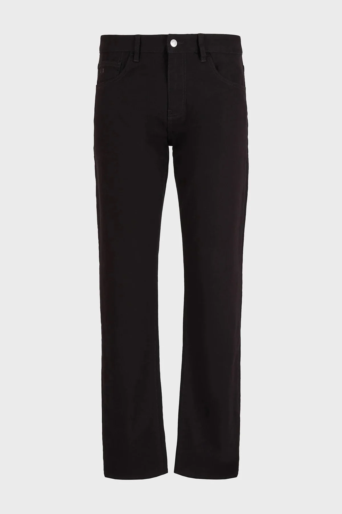 Armani Exchange Pamuklu Logolu Slim Fit Normal Bel Jeans Erkek Kot Pantolon 8NZJ14 Z2SBZ 1200 SİYAH - 5