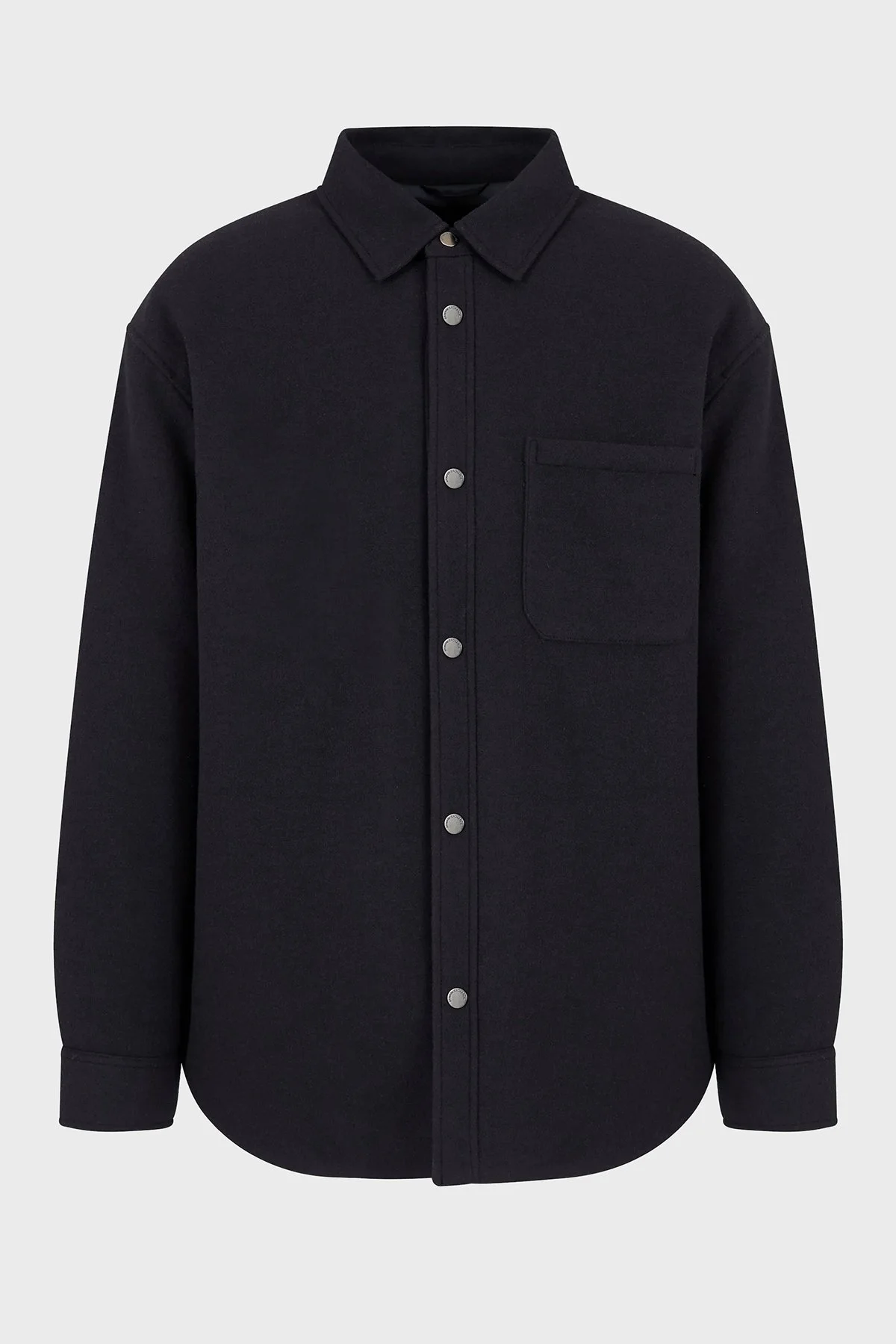 Armani Exchange Pamuklu Loose Fit Erkek Gömlek 6DZB33 ZN5PZ 1510 LACİVERT - 5