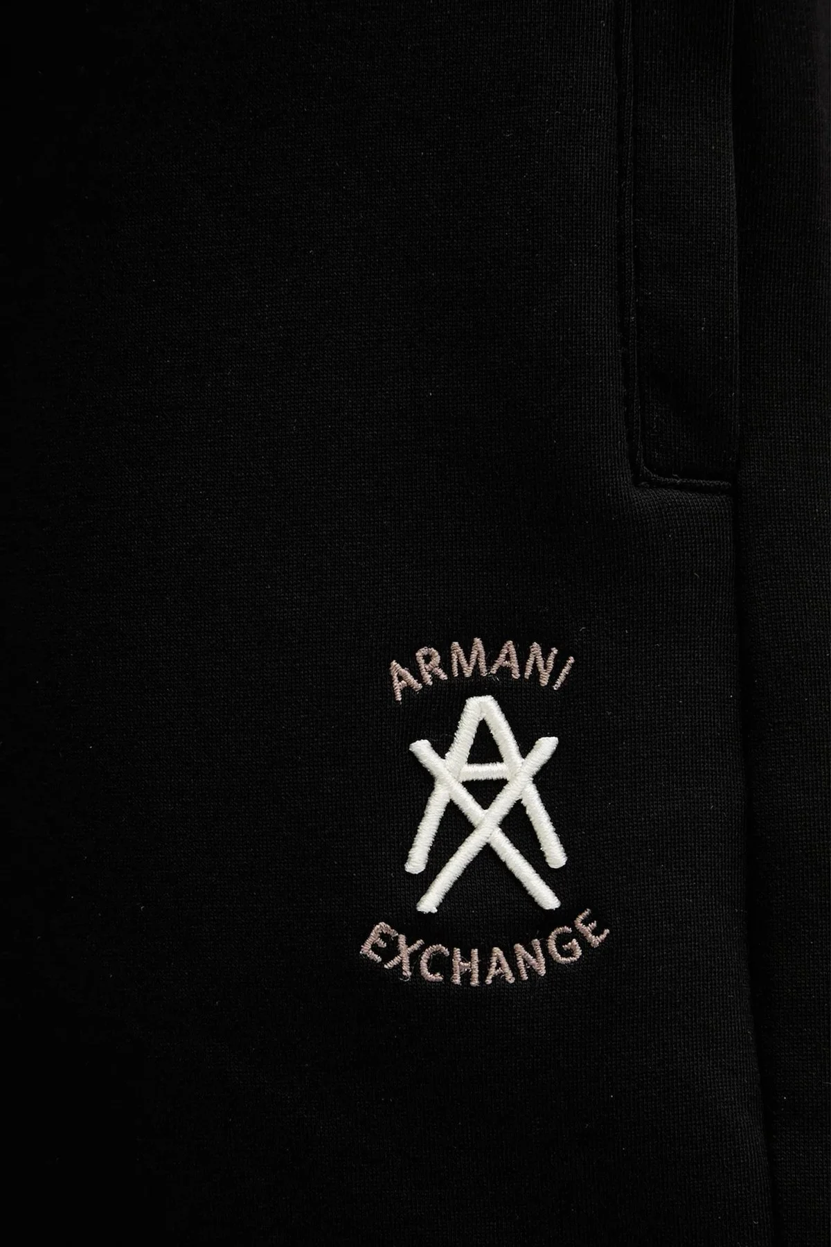 Armani Exchange Pamuklu Normal Bel Lastikli Paça Jogger Erkek Pantolon XM001778 AF10818 UC001 SİYAH - 4