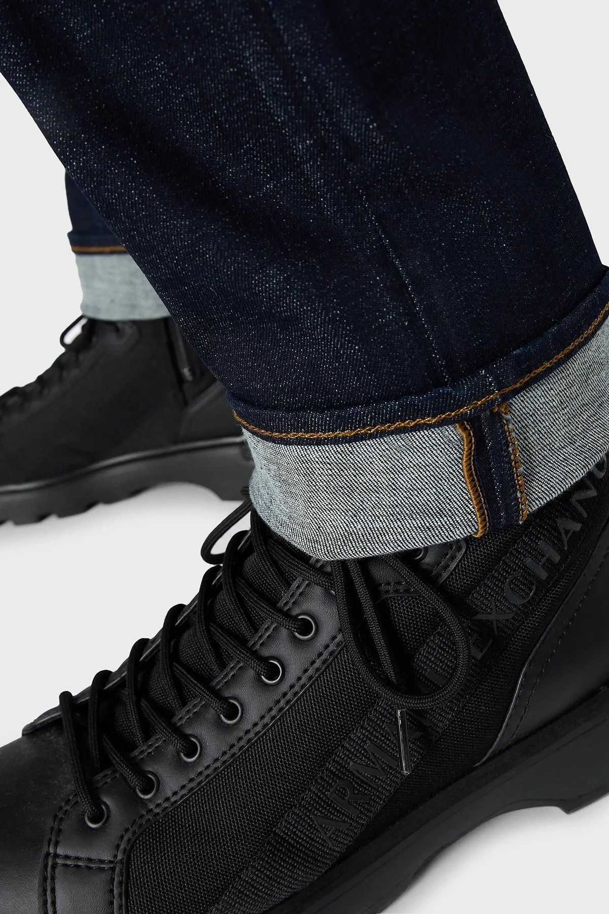 Armani Exchange Pamuklu Normal Bel Skinny Fit J14 Jeans Erkek Kot Pantolon 6RZJ14 Z691Z 1500 MAVİ - 5