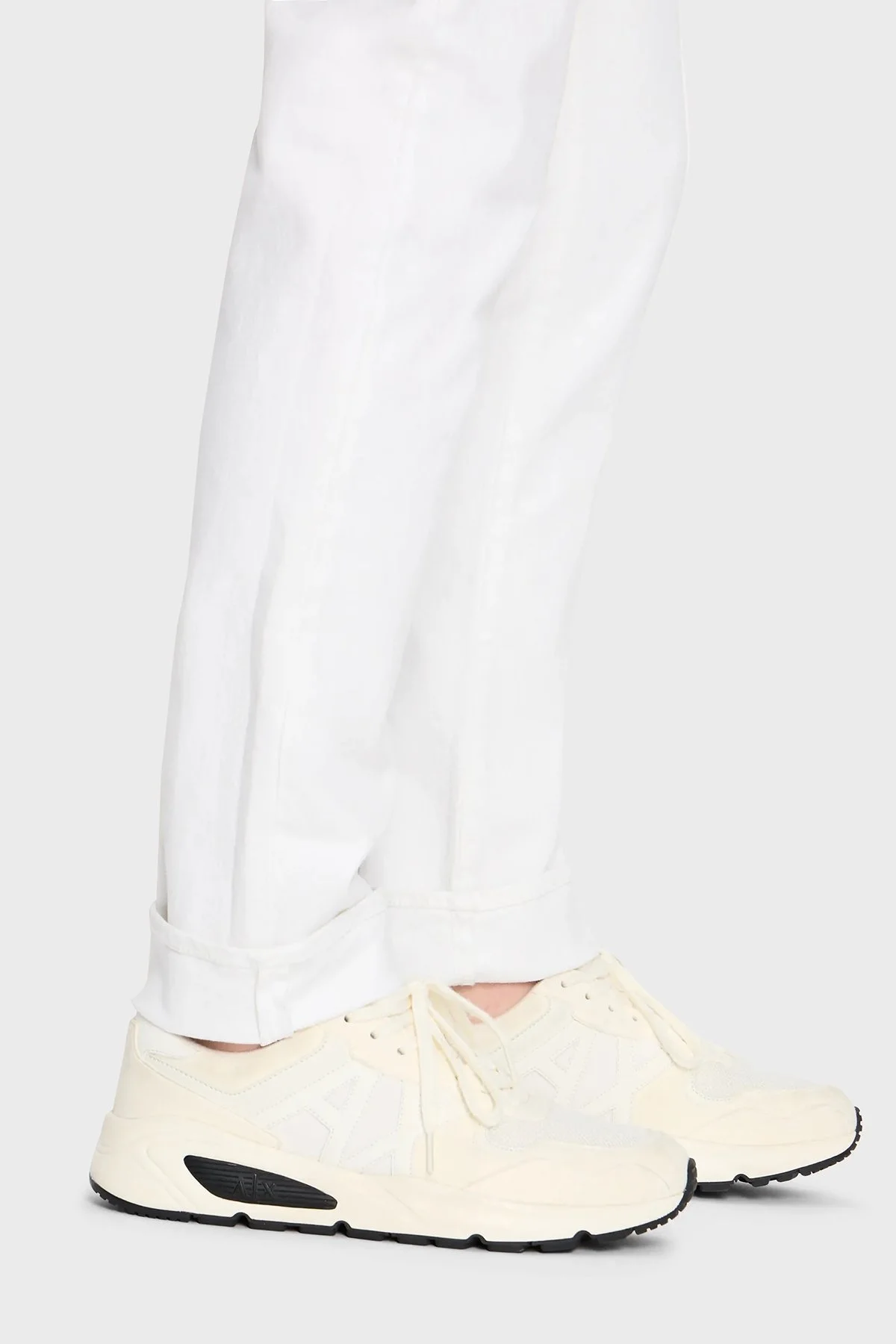 Armani Exchange Pamuklu Normal Bel Slim Fit Dar Paça J14 Jeans Erkek Kot Pantolon 8NZJ14 Z1SBZ 1100 BEYAZ - 6