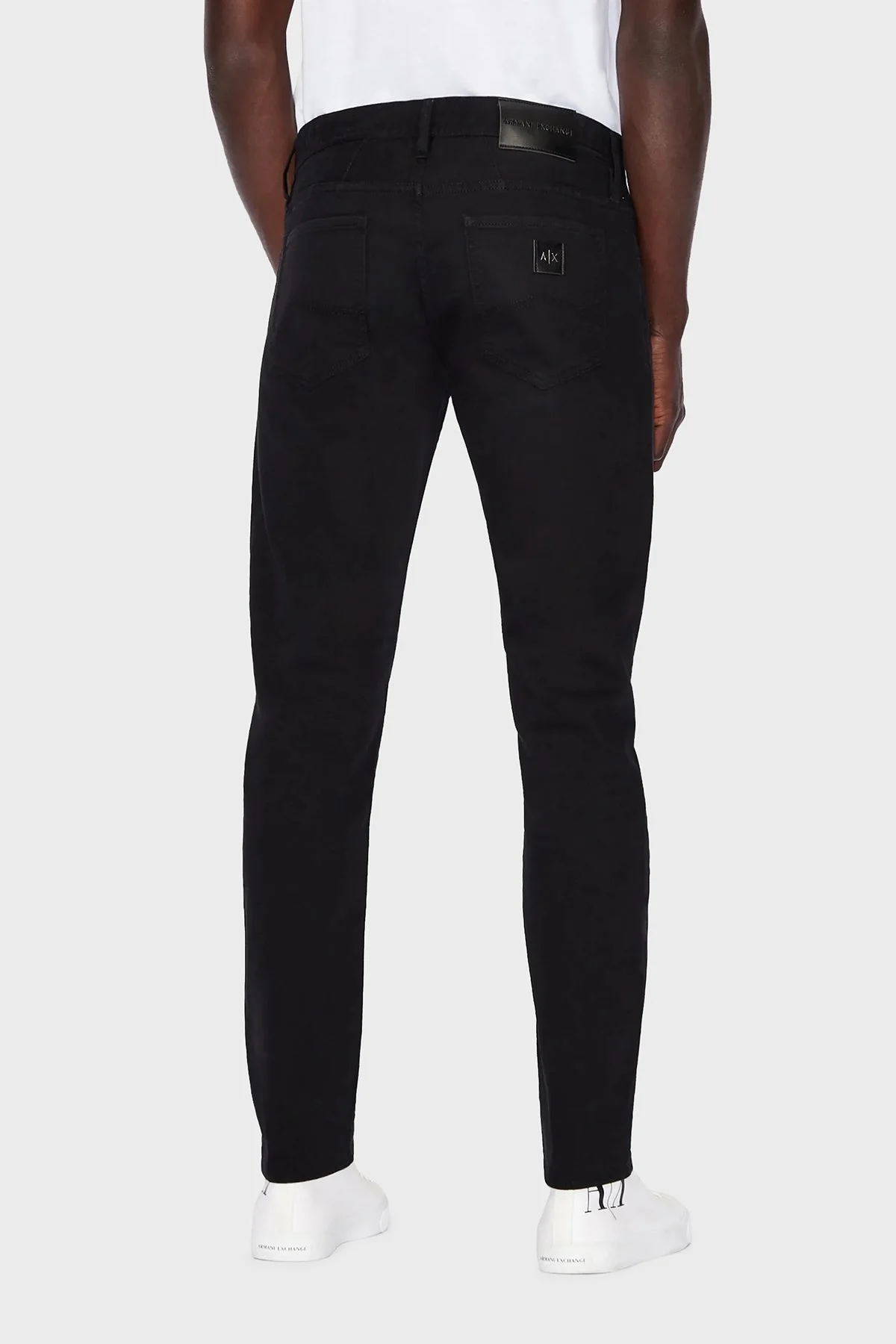 Armani Exchange Pamuklu Normal Bel Slim Fit Dar Paça J14 Jeans Erkek Kot Pantolon 8NZJ14 Z1SBZ 1200 SİYAH - 3